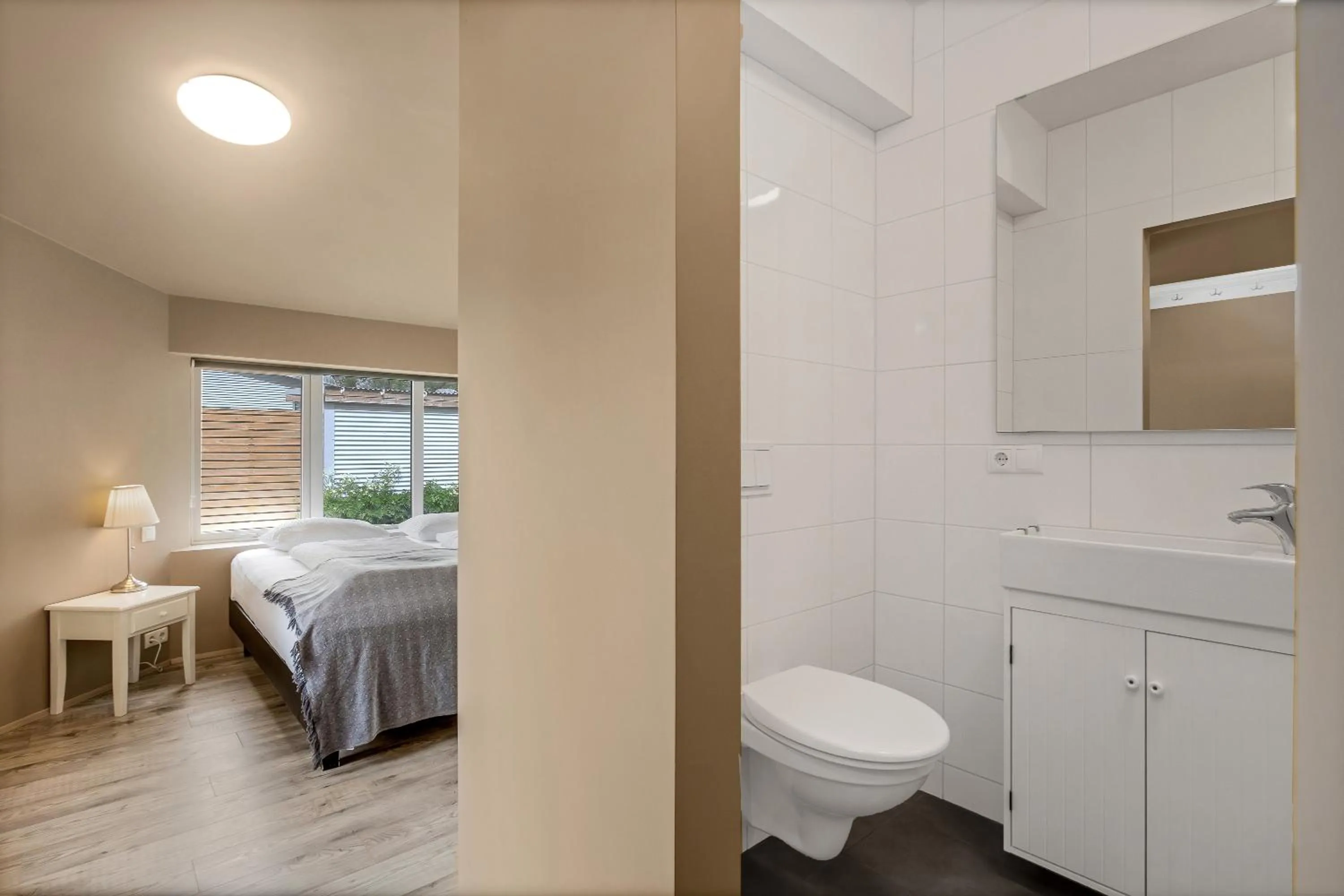 Bed in Reykjadalur Guesthouse