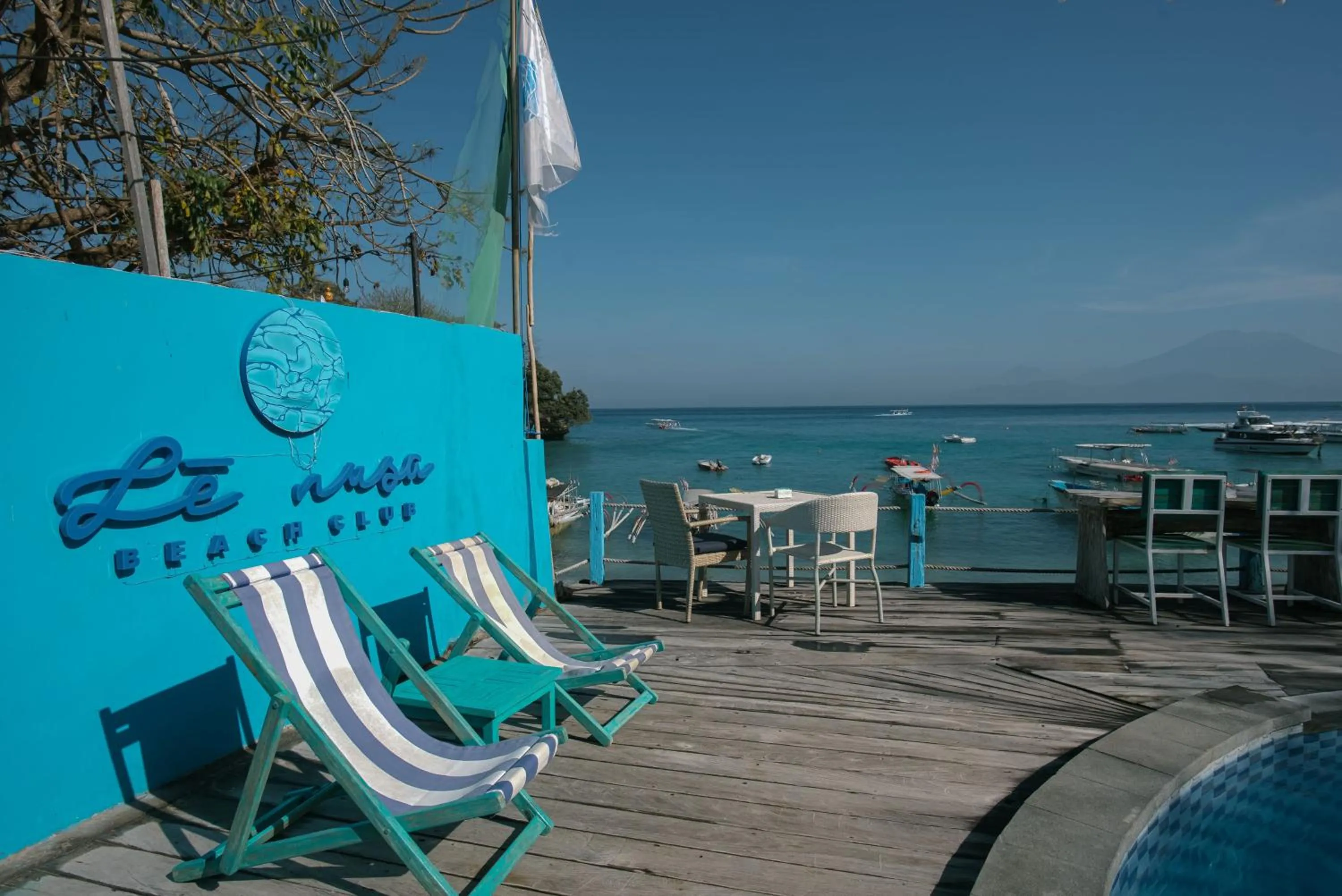 Natural landscape in Le Nusa Beach Club