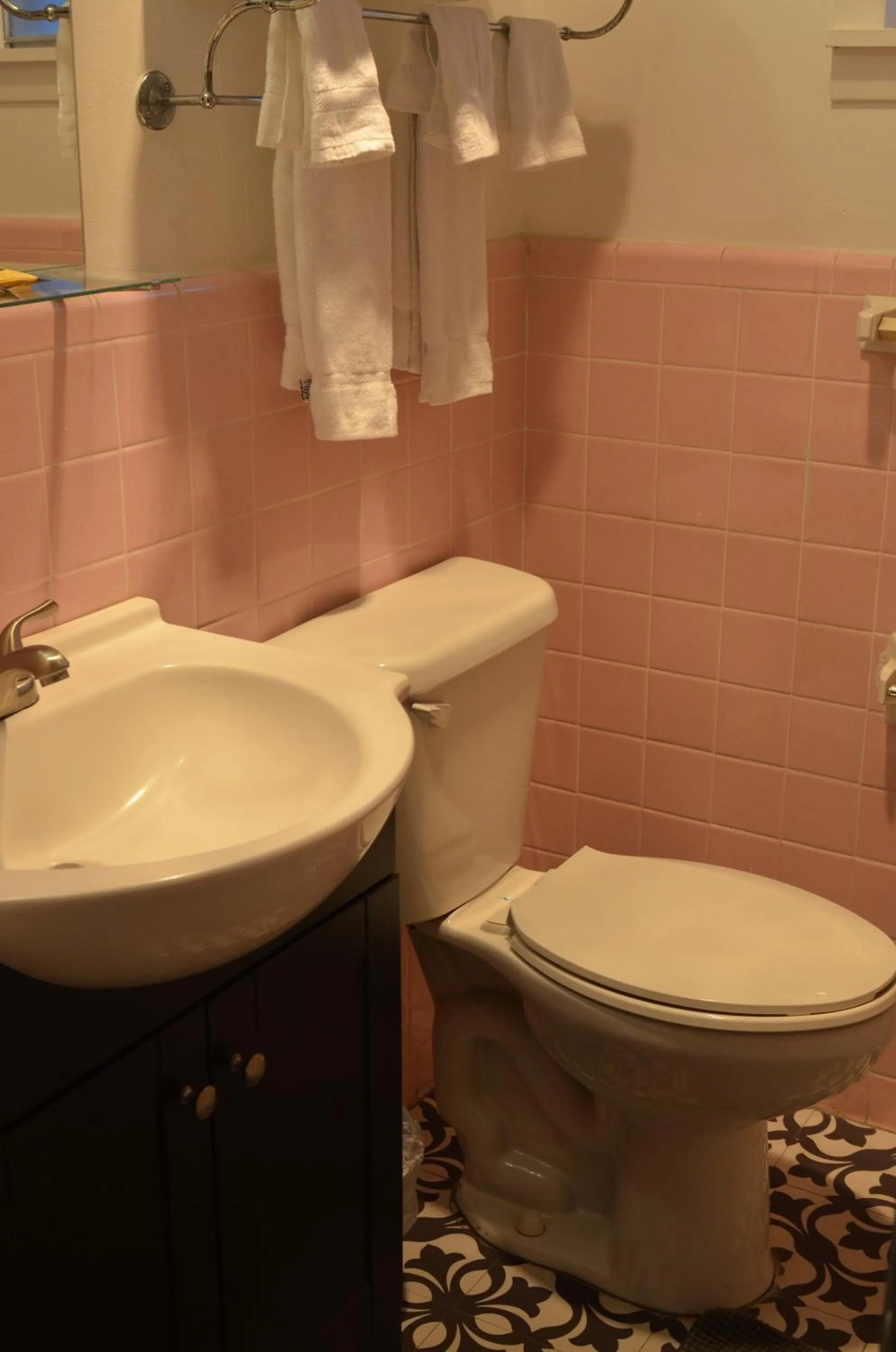 Bathroom in The Oak Motel