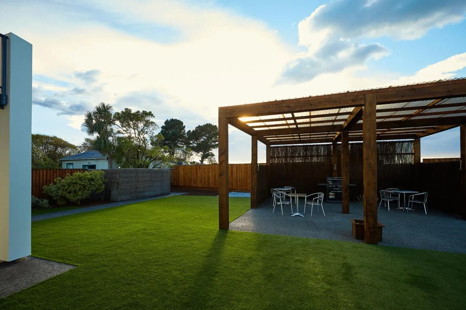 BBQ facilities in Kaikoura Quality Suites