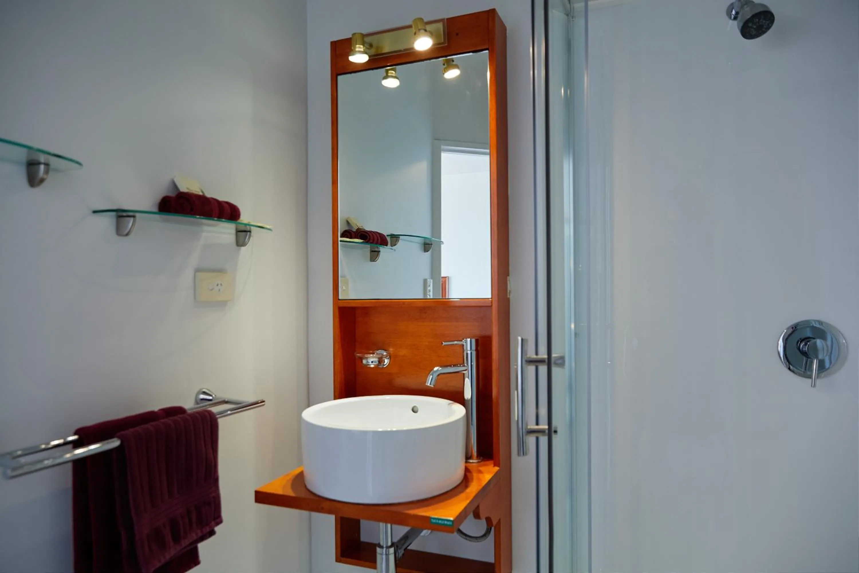 Bathroom in Kaikoura Quality Suites