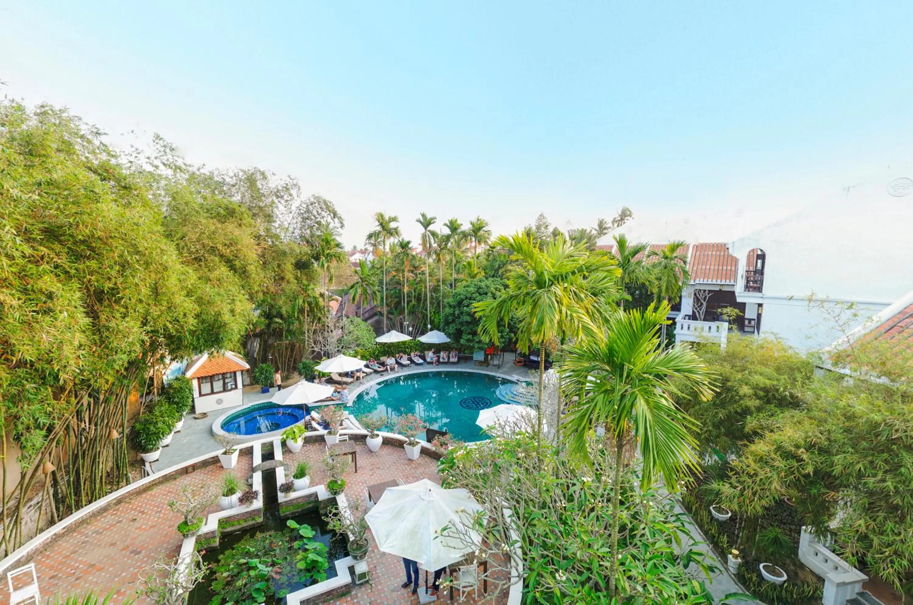 Pool view in Hoi An Ancient House Resort & Spa