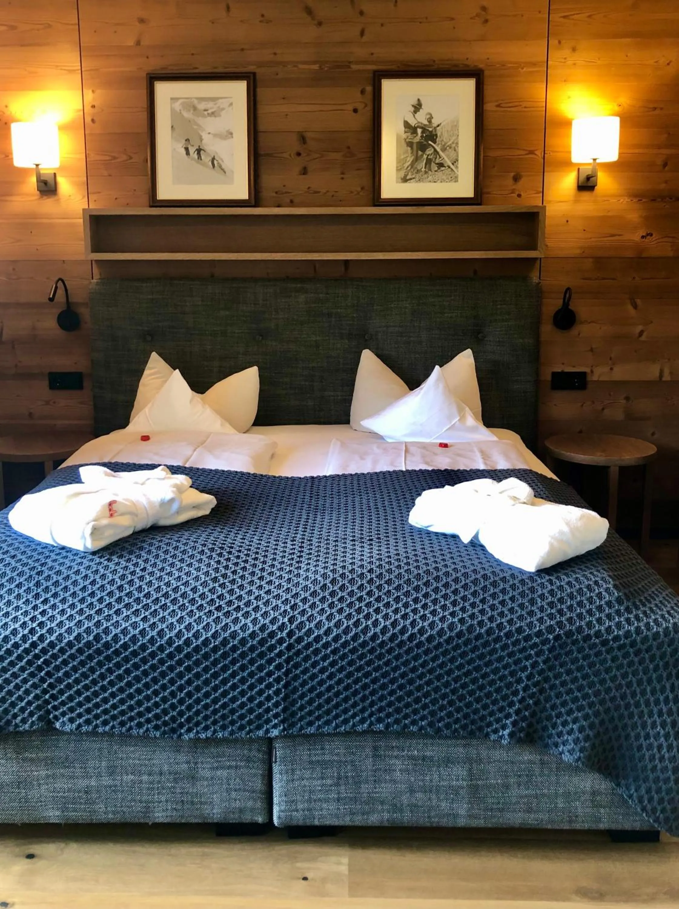 Bed in Hotel Babymio