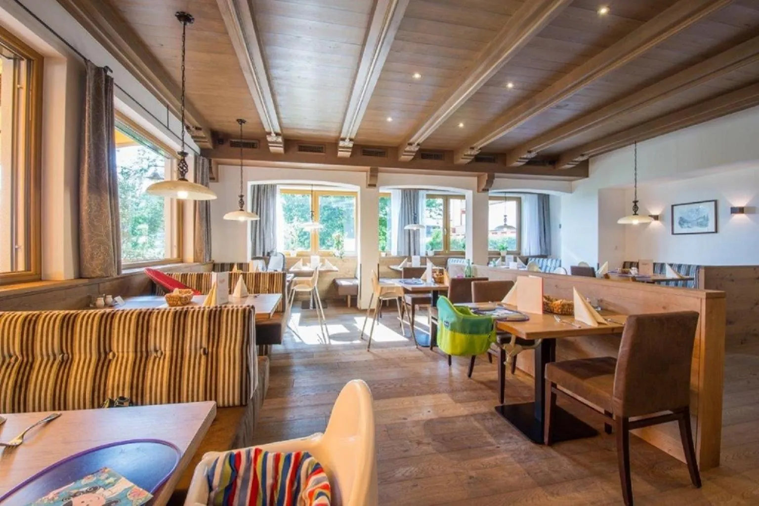 Restaurant/places to eat in Hotel Babymio