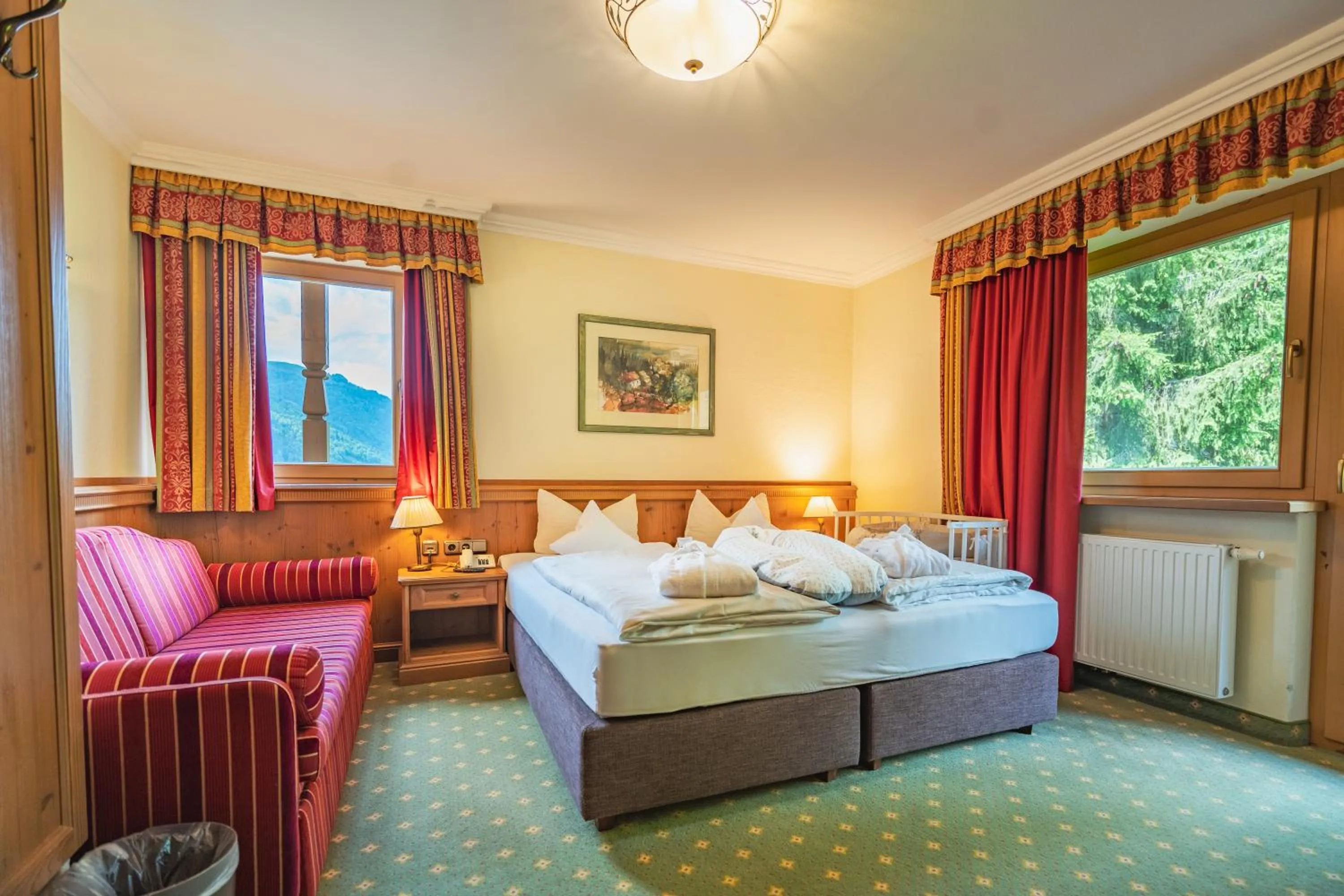 Bed in Hotel Babymio