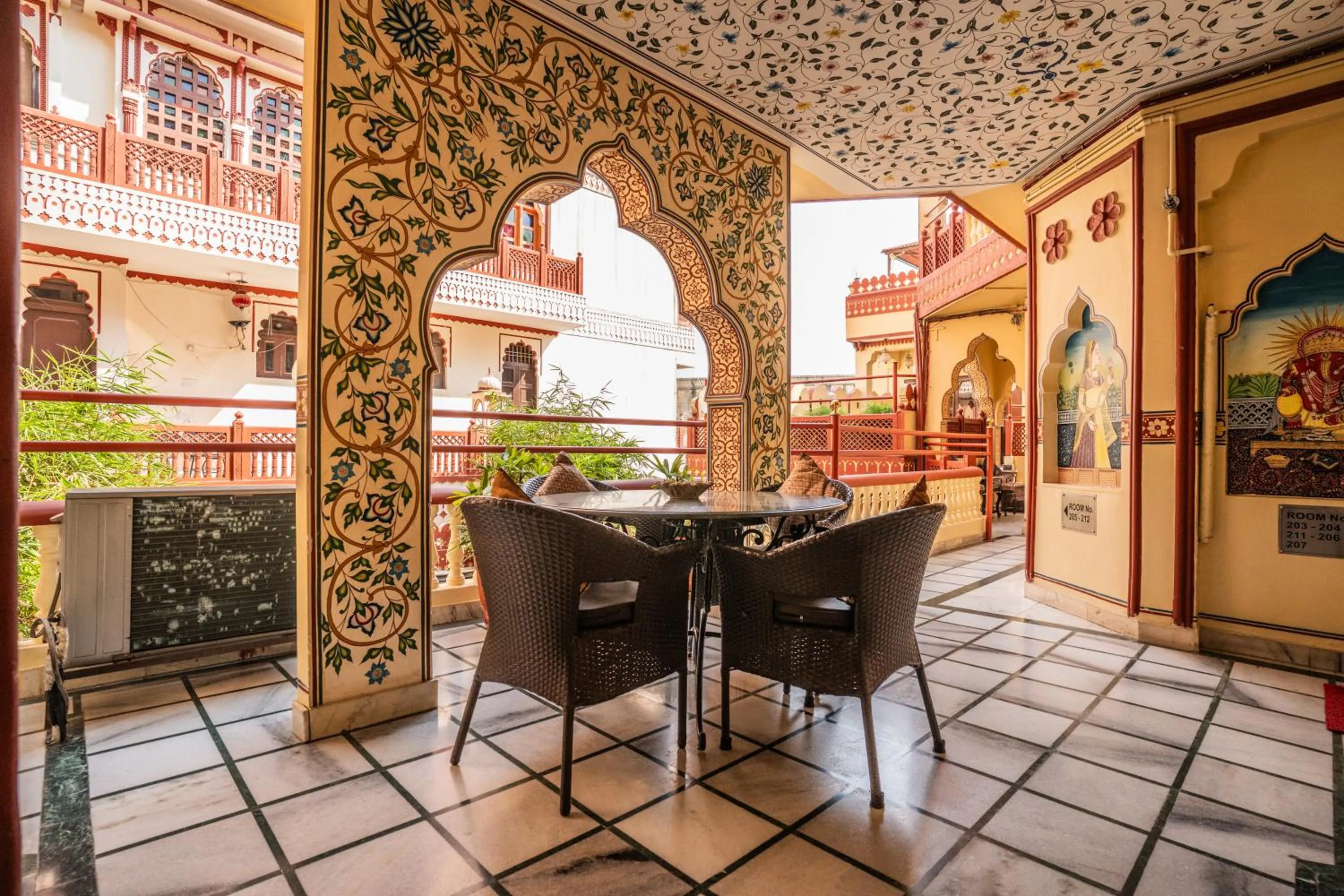 Balcony/Terrace in Umaid Bhawan - A Heritage Style Boutique Hotel