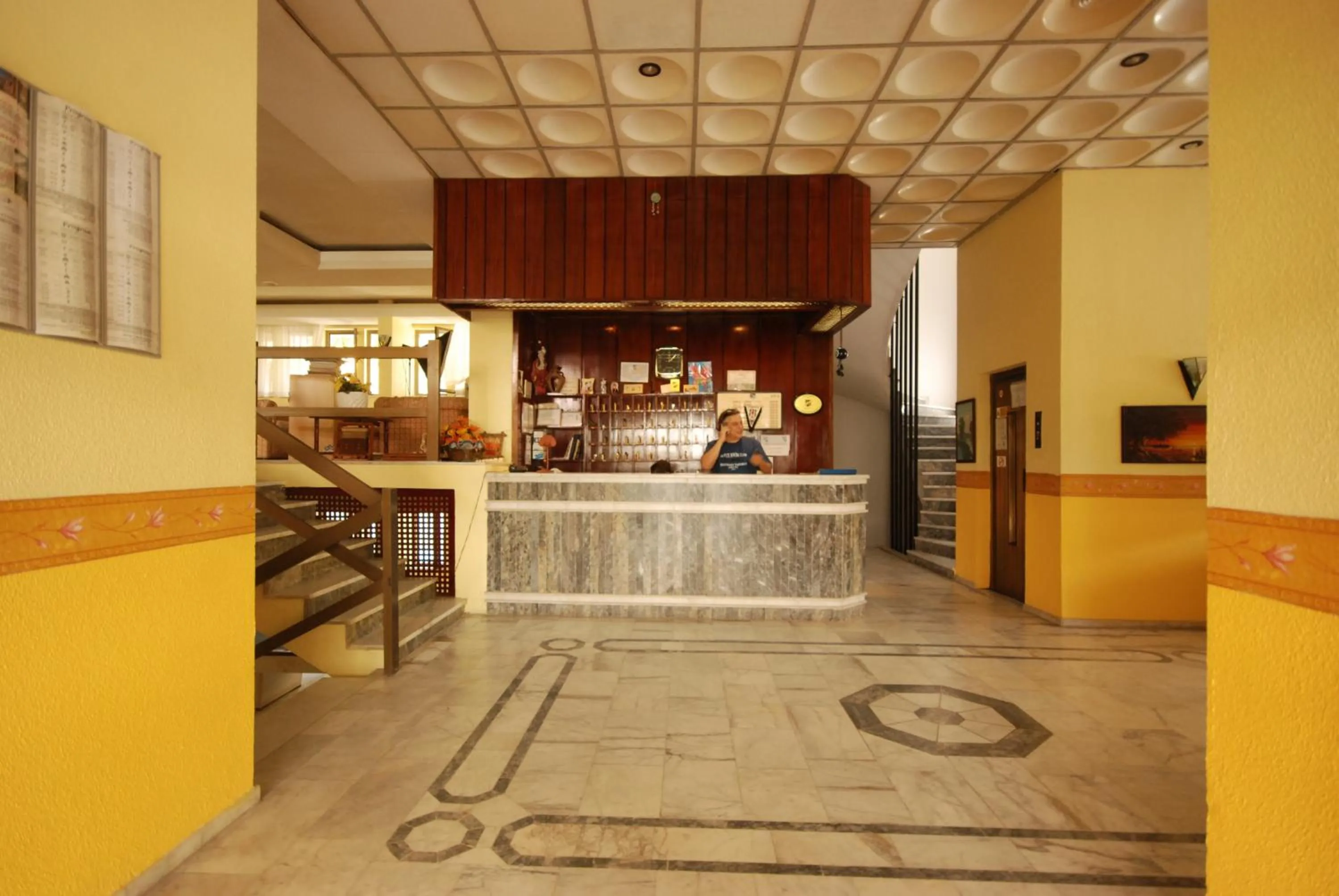 Lobby or reception in Dias Hotel