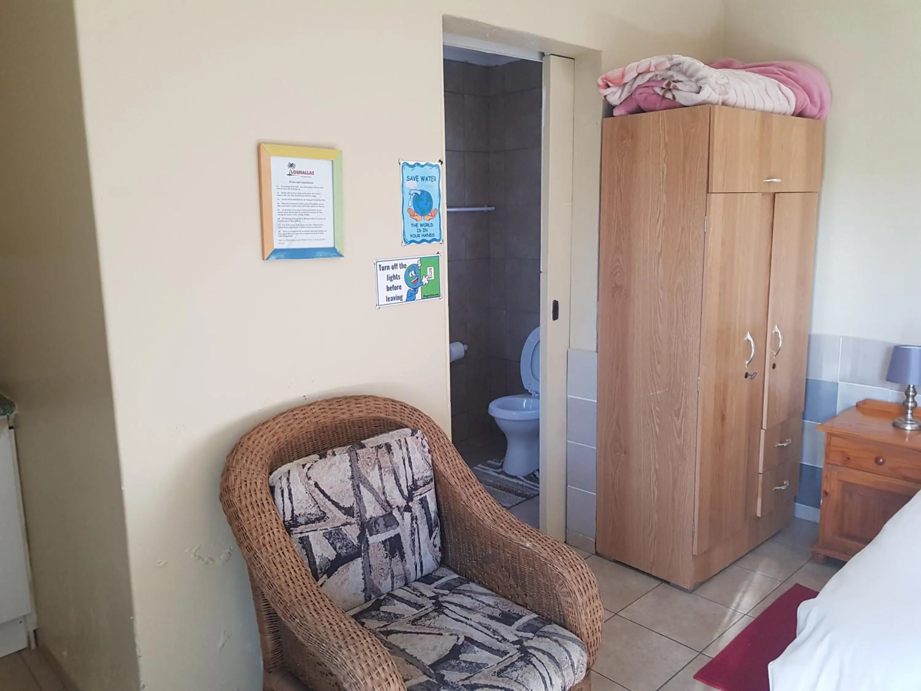 Property building, Bed in Louhallas Accommodation