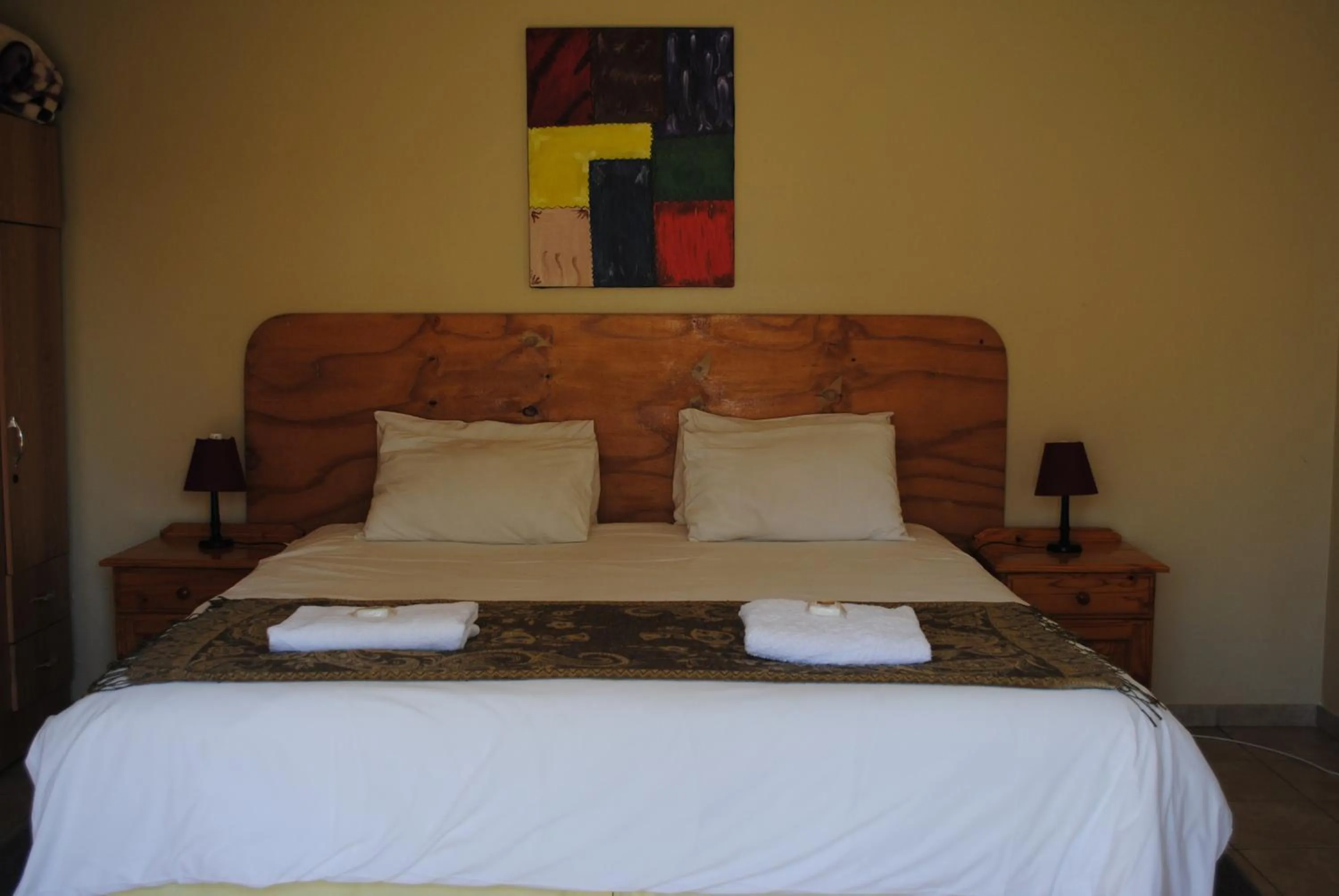 Bed in Louhallas Accommodation