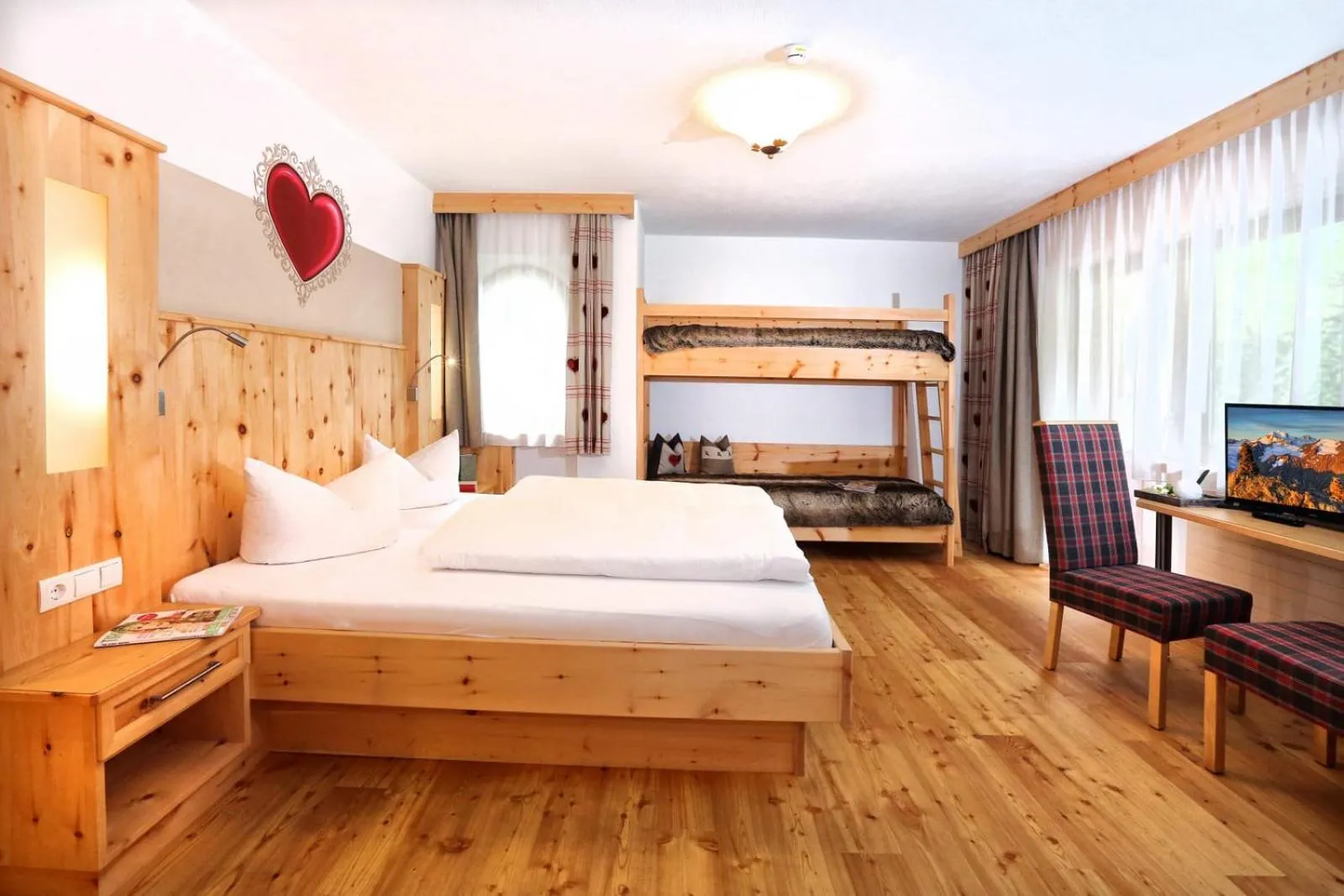 Bed in Aktivhotel Waldhof