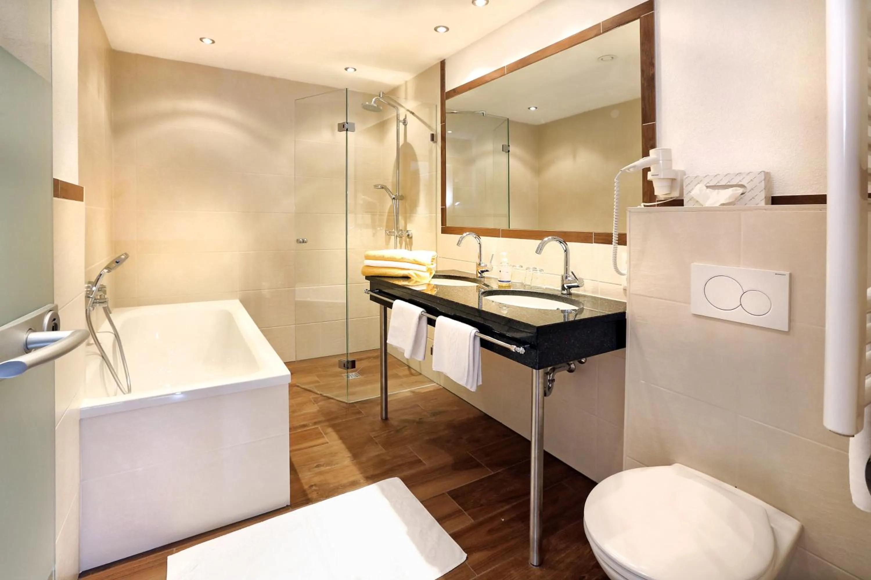 Bathroom in Aktivhotel Waldhof