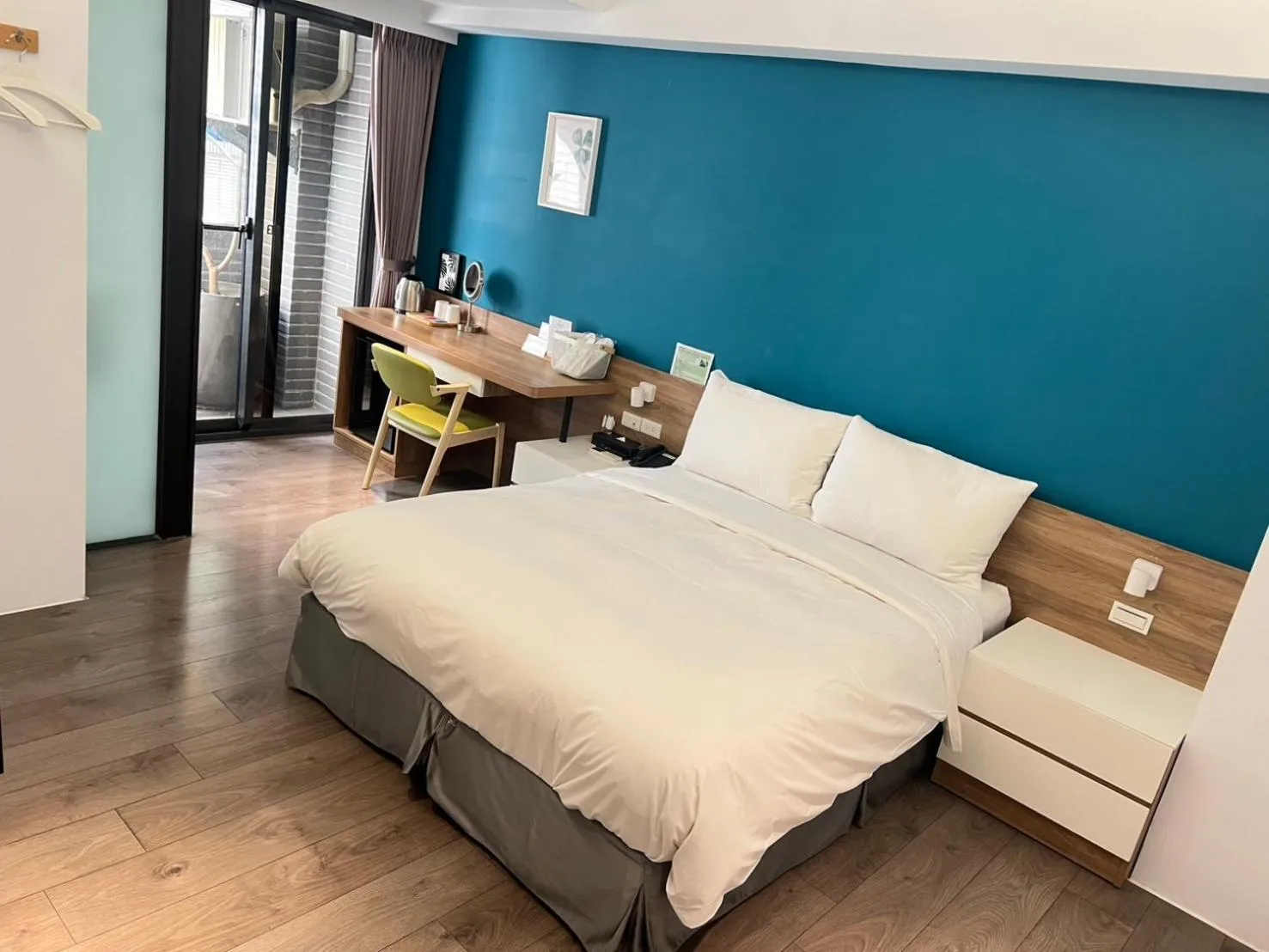 Bed in Greenight Hotel