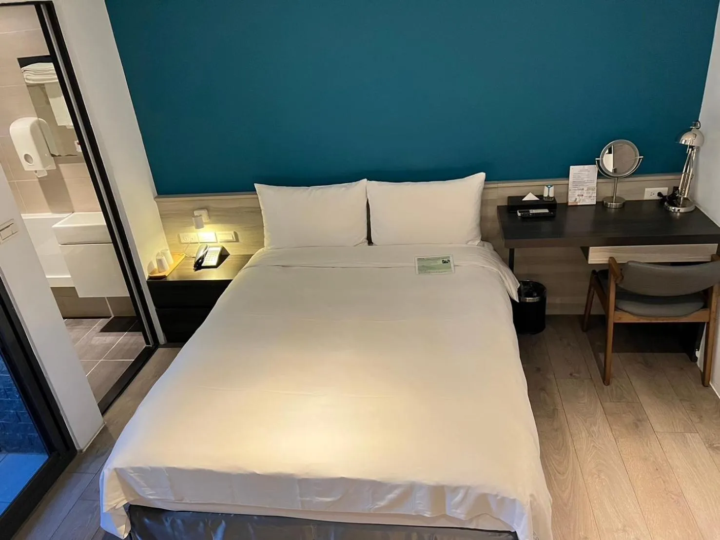 Bed in Greenight Hotel