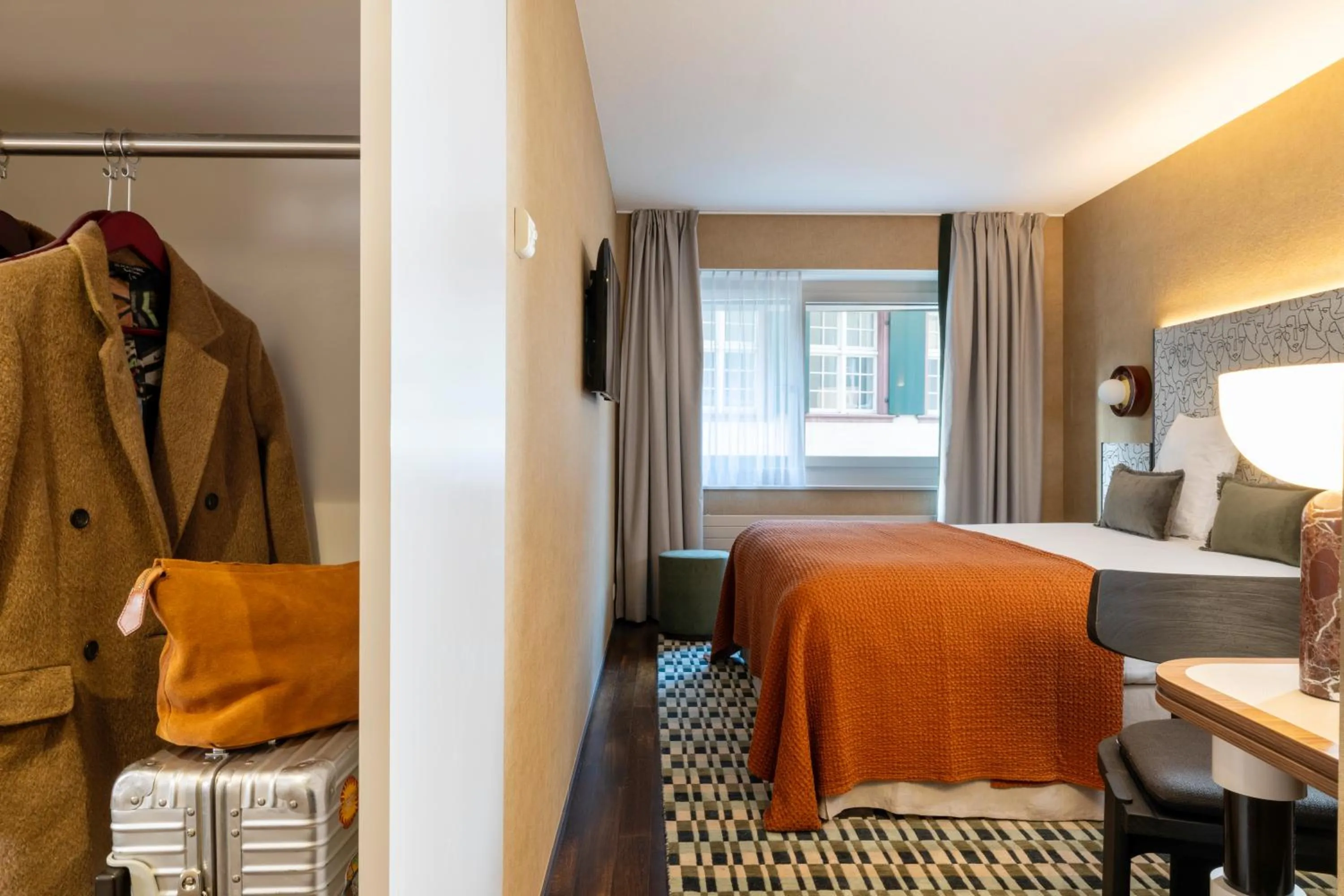 Bedroom, Bed in Hotel D - Basel - Fully Renovated 2025