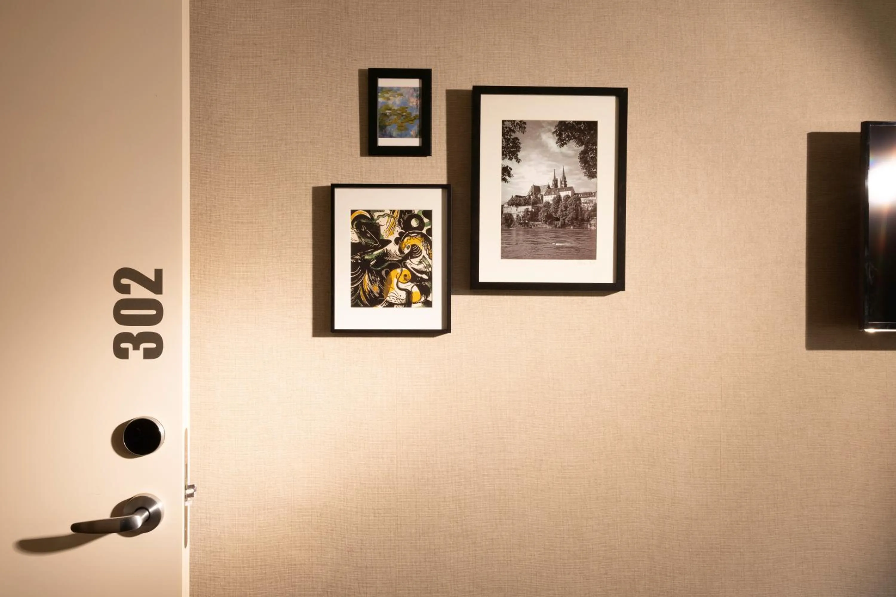 Decorative detail in Hotel D - Basel - Fully Renovated 2025