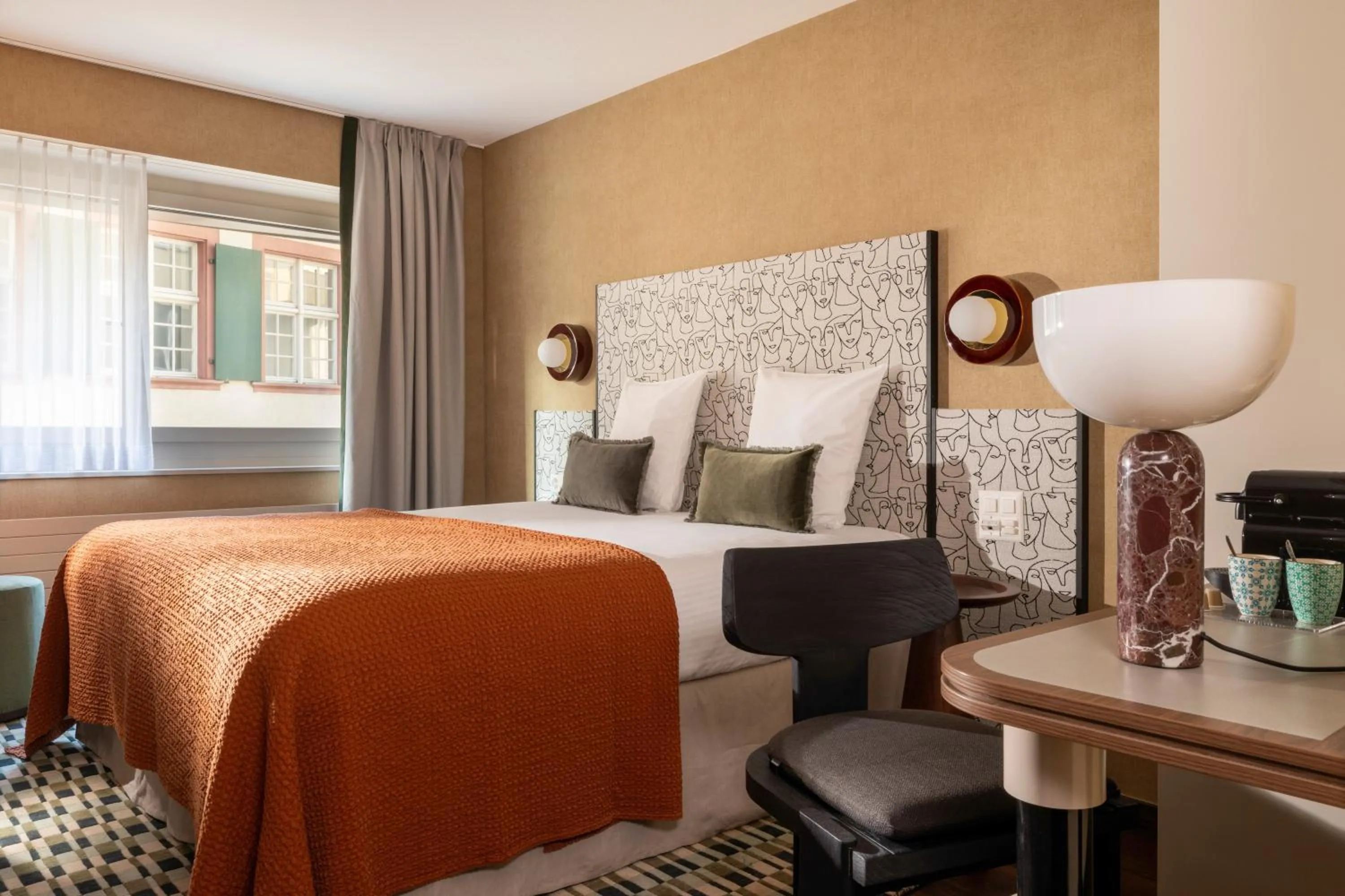 Bedroom, Bed in Hotel D - Basel - Fully Renovated 2025