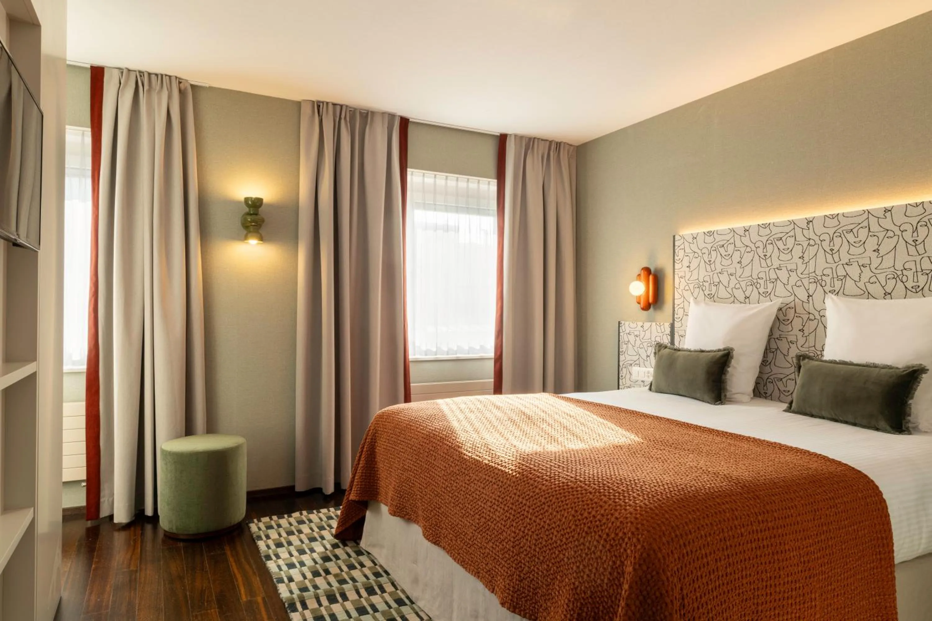 Bedroom, Bed in Hotel D - Basel - Fully Renovated 2025