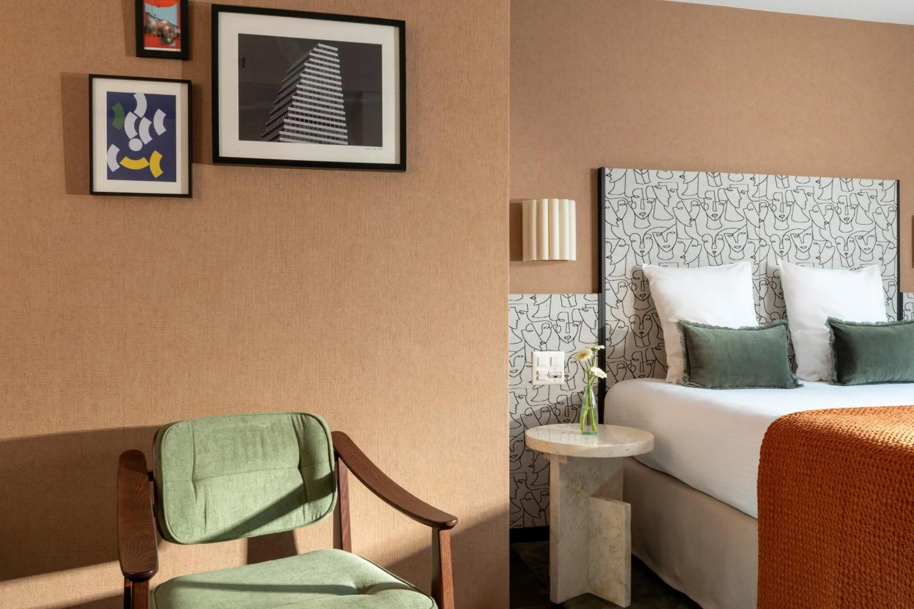 Bedroom, Bed in Hotel D - Basel - Fully Renovated 2025