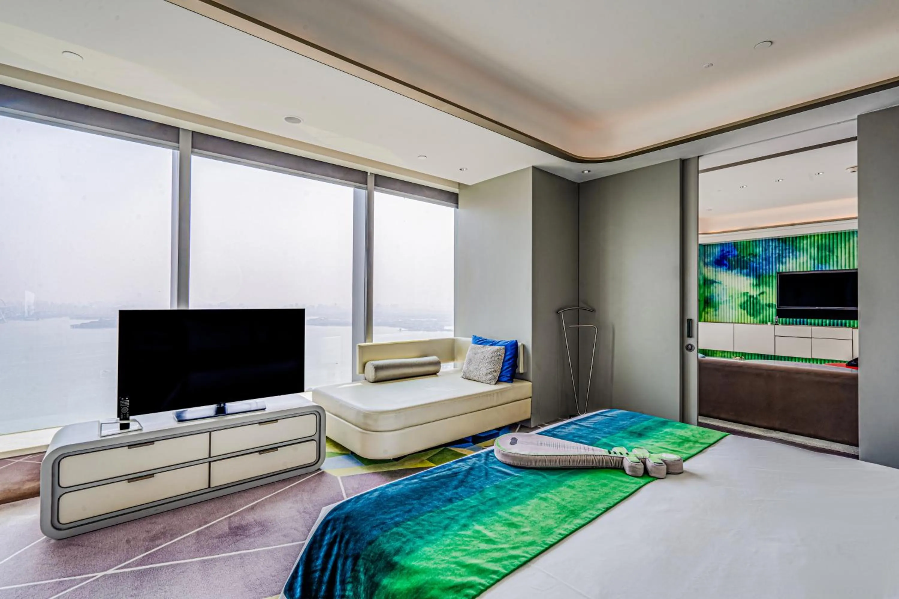 Bedroom, Bed in W Suzhou - Jinji Lake