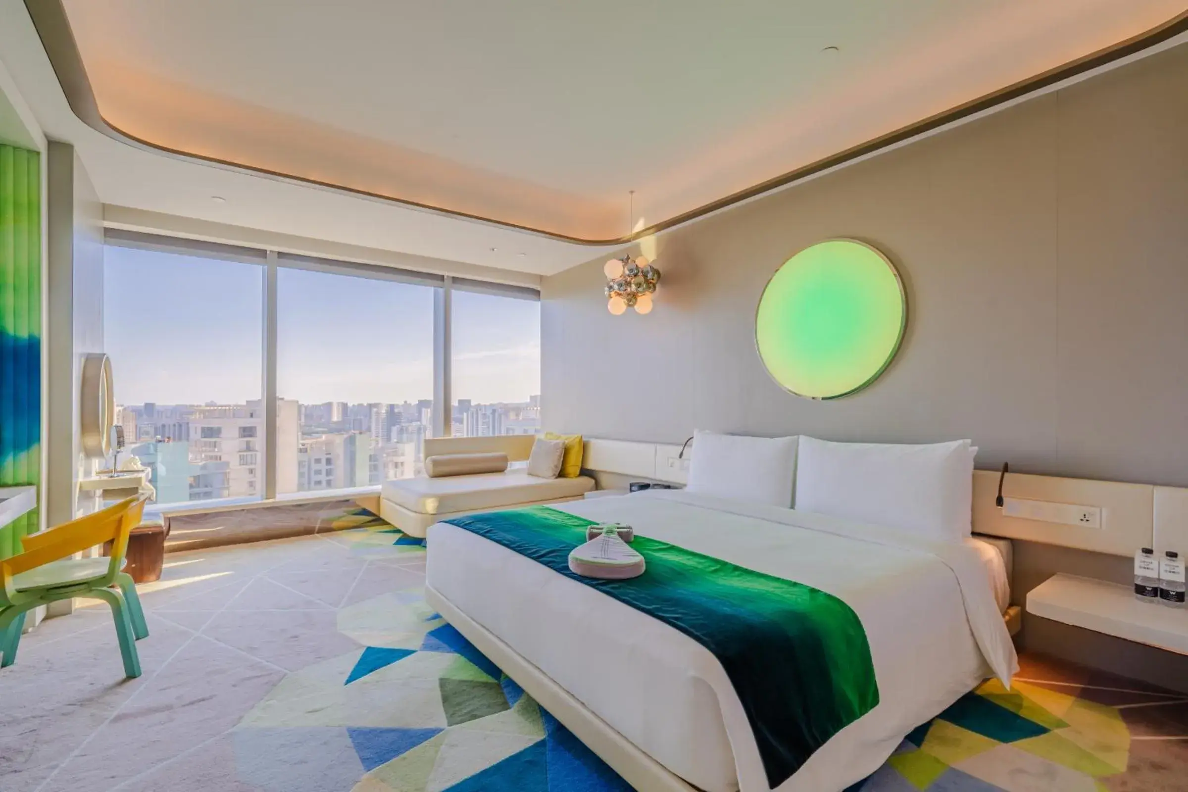 Wonderful Room, Guest room, 1 King, City view in W Suzhou - Jinji Lake Wonderful Room, Guest room, 1 King, City view in W Suzhou - Jinji Lake