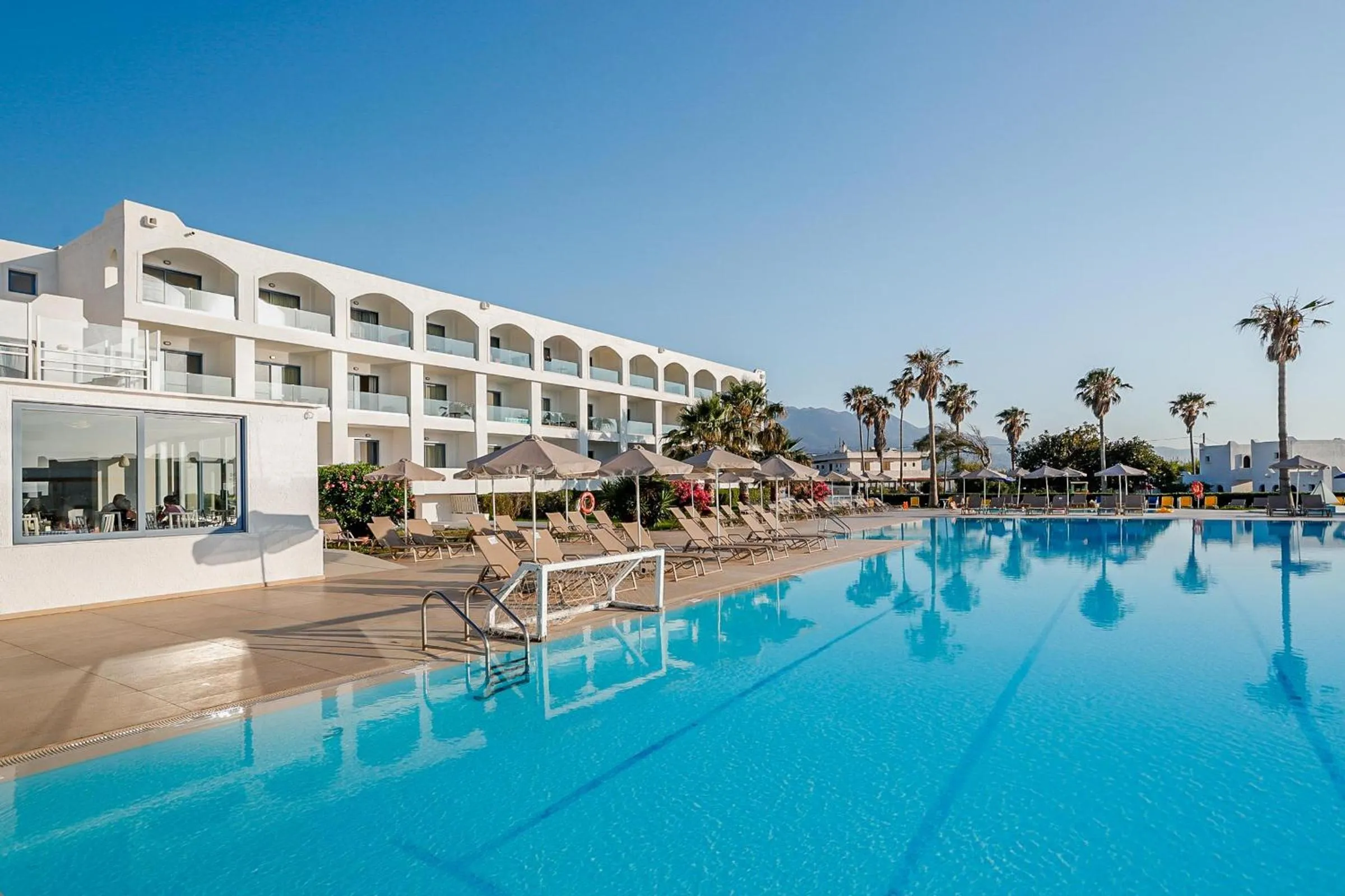 Swimming pool in The Aeolos Beach Hotel