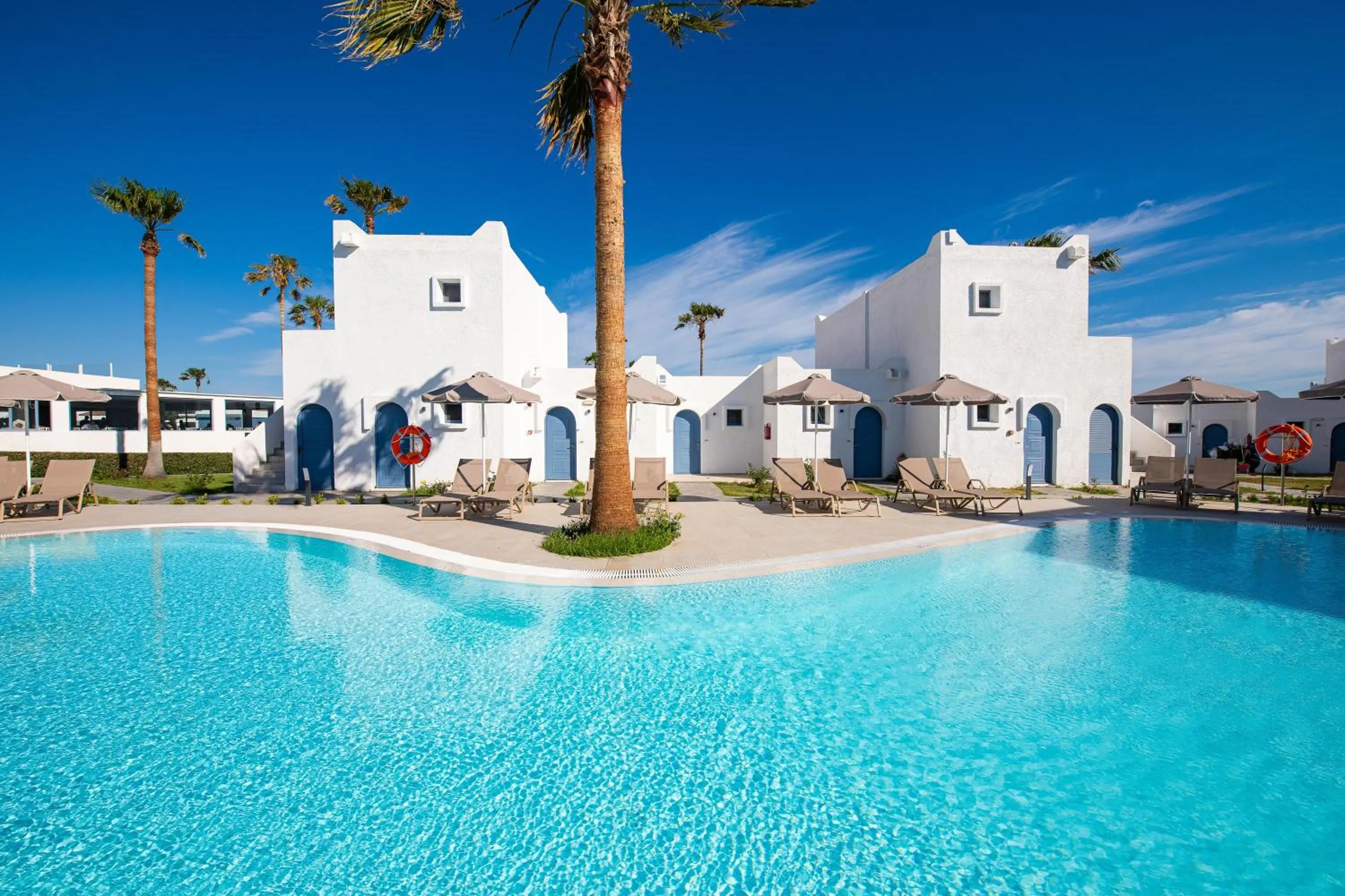Swimming pool in The Aeolos Beach Hotel