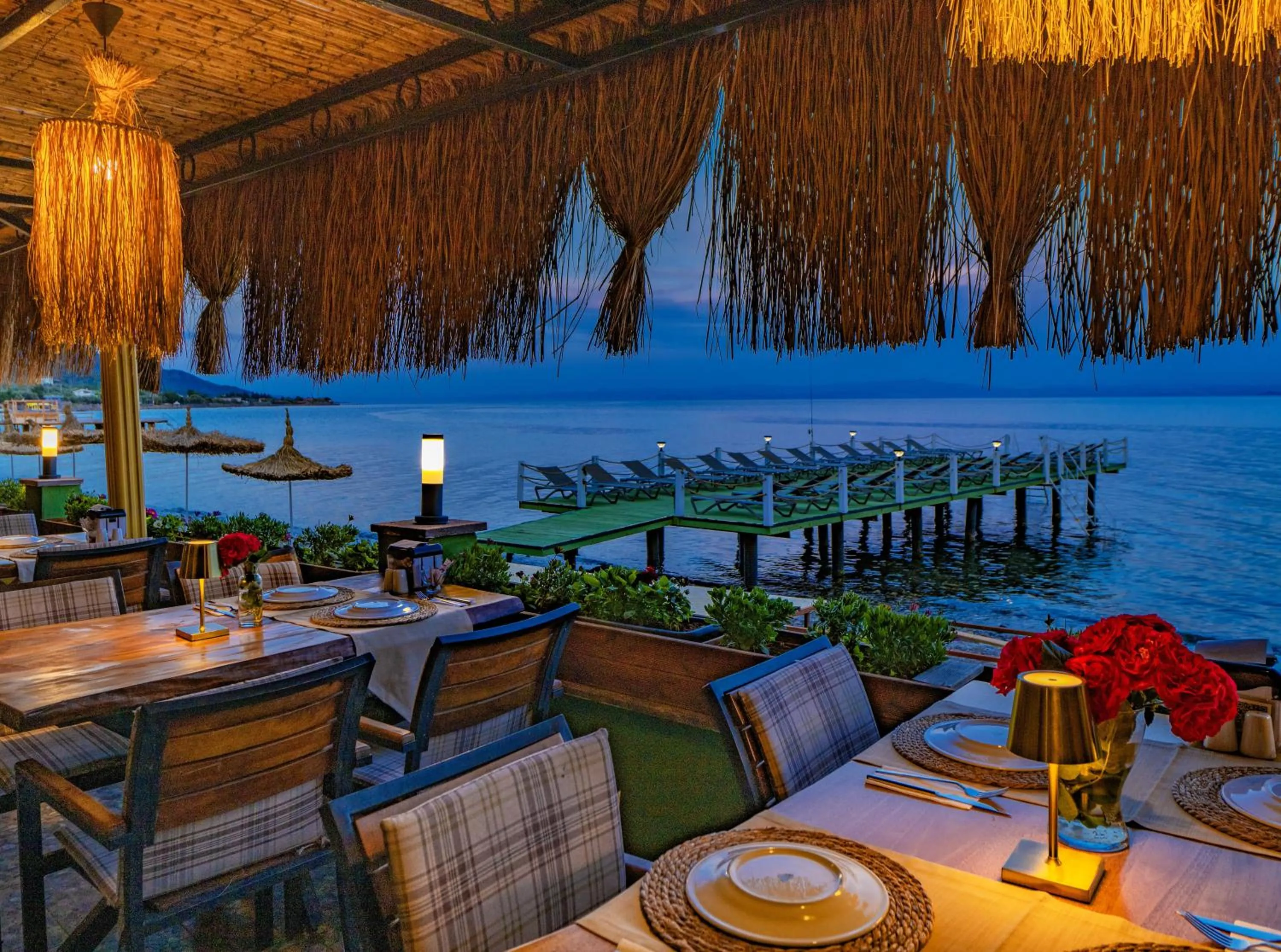 Restaurant/places to eat in Kayalar Blue Beach Hotel