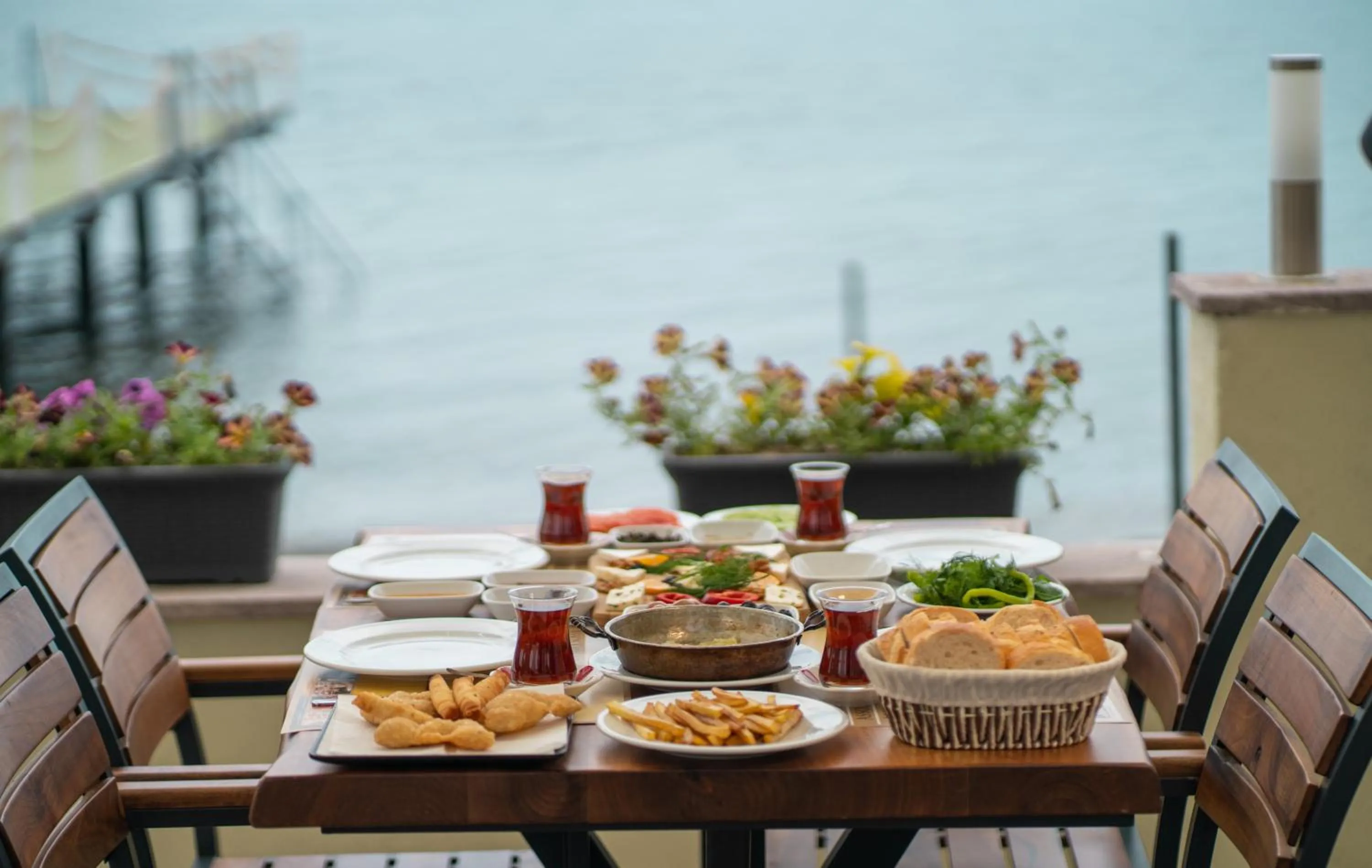 Breakfast in Kayalar Blue Beach Hotel