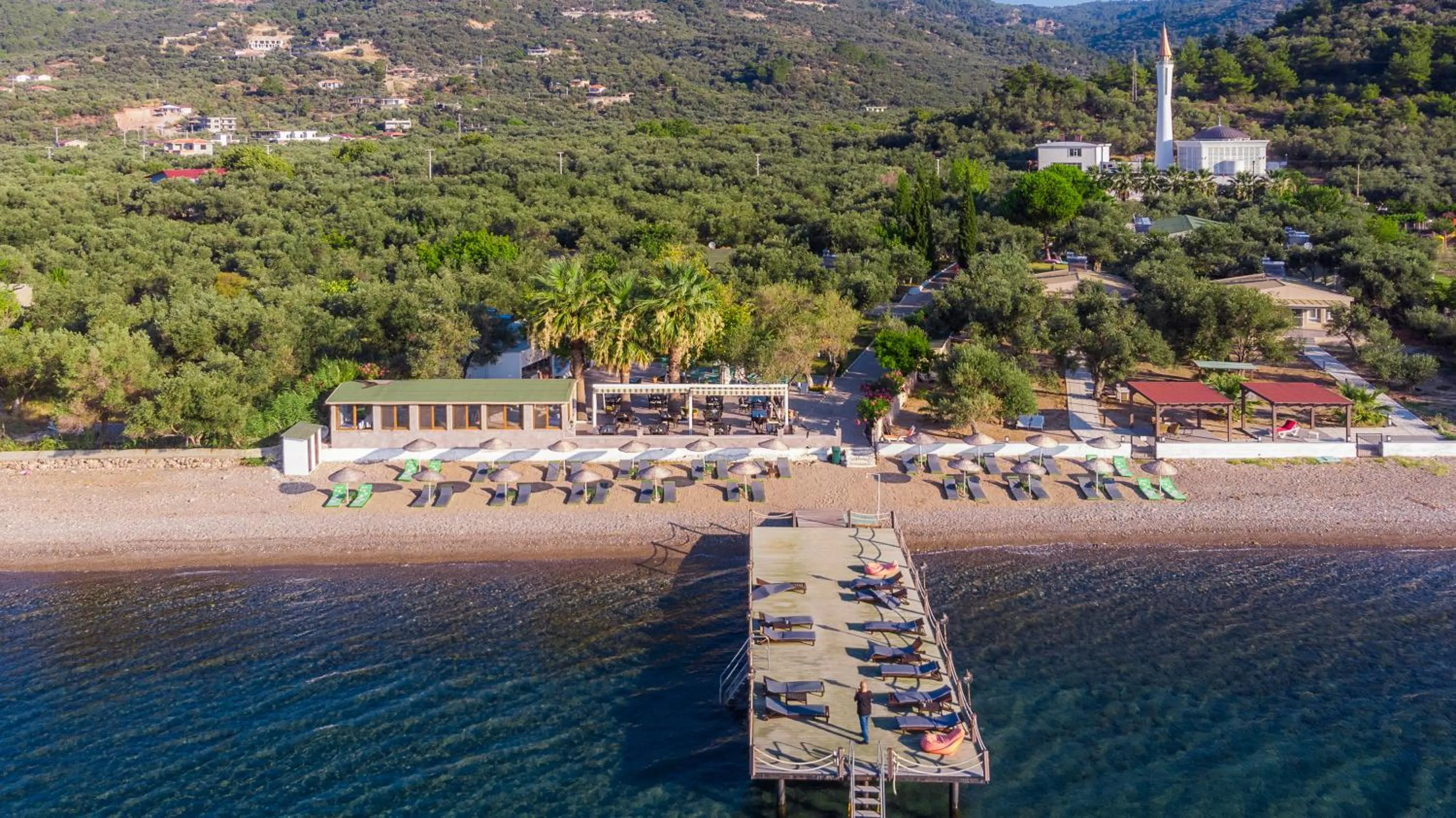 Bird's eye view in Kayalar Blue Beach Hotel