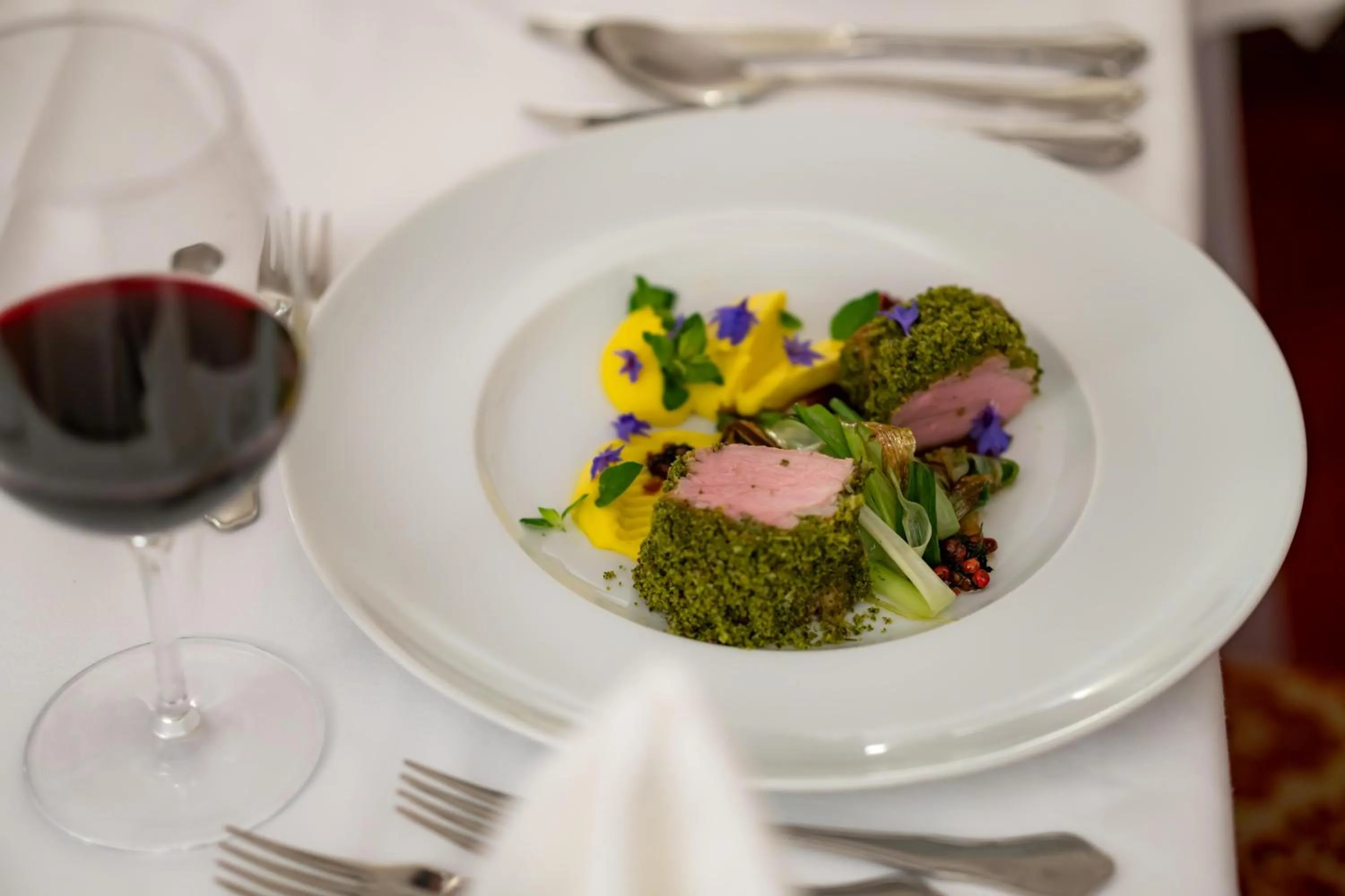 Restaurant/places to eat in Hotel Castel Rundegg (Adults Only)