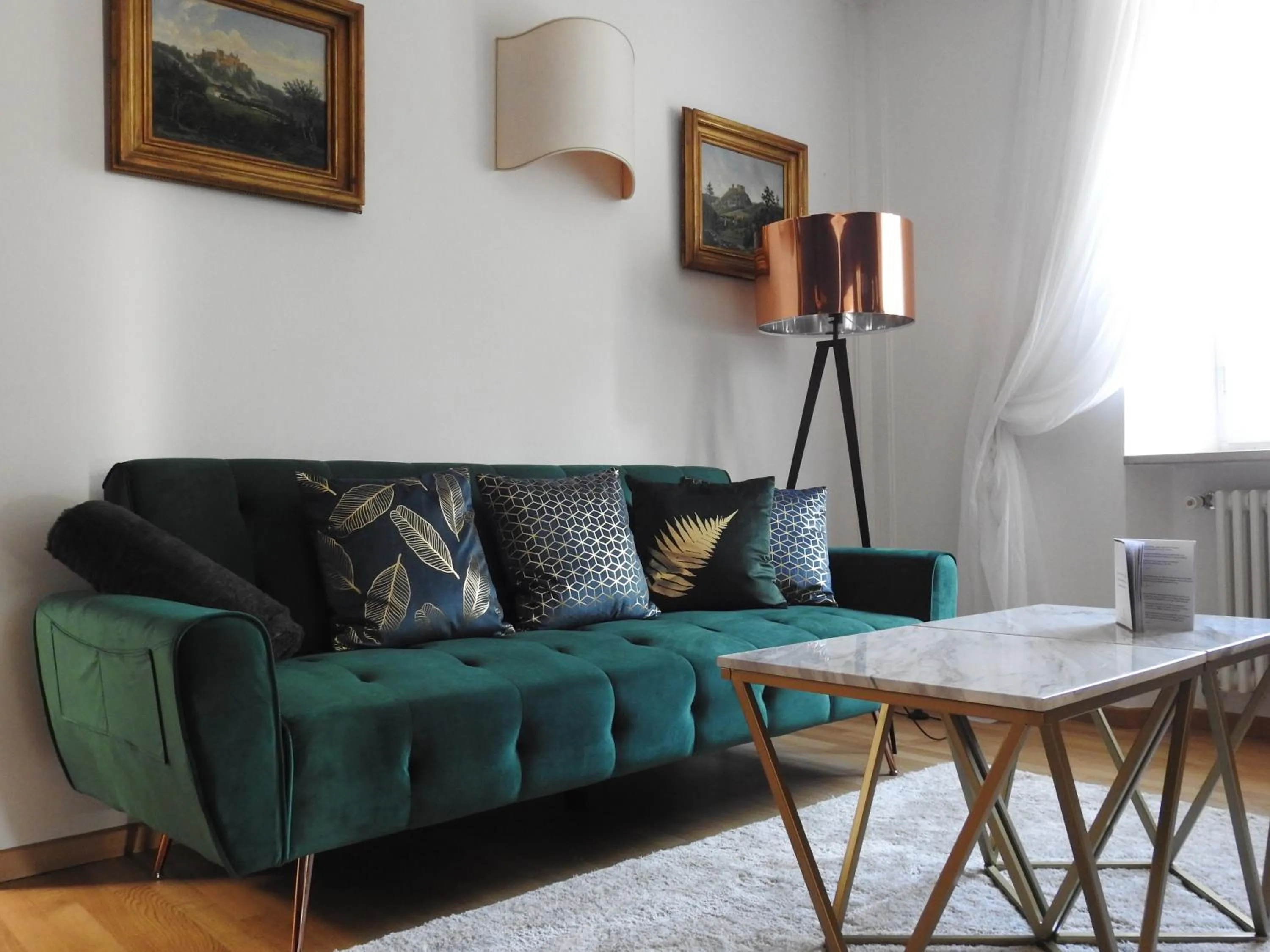 Living room in Hotel Castel Rundegg (Adults Only)