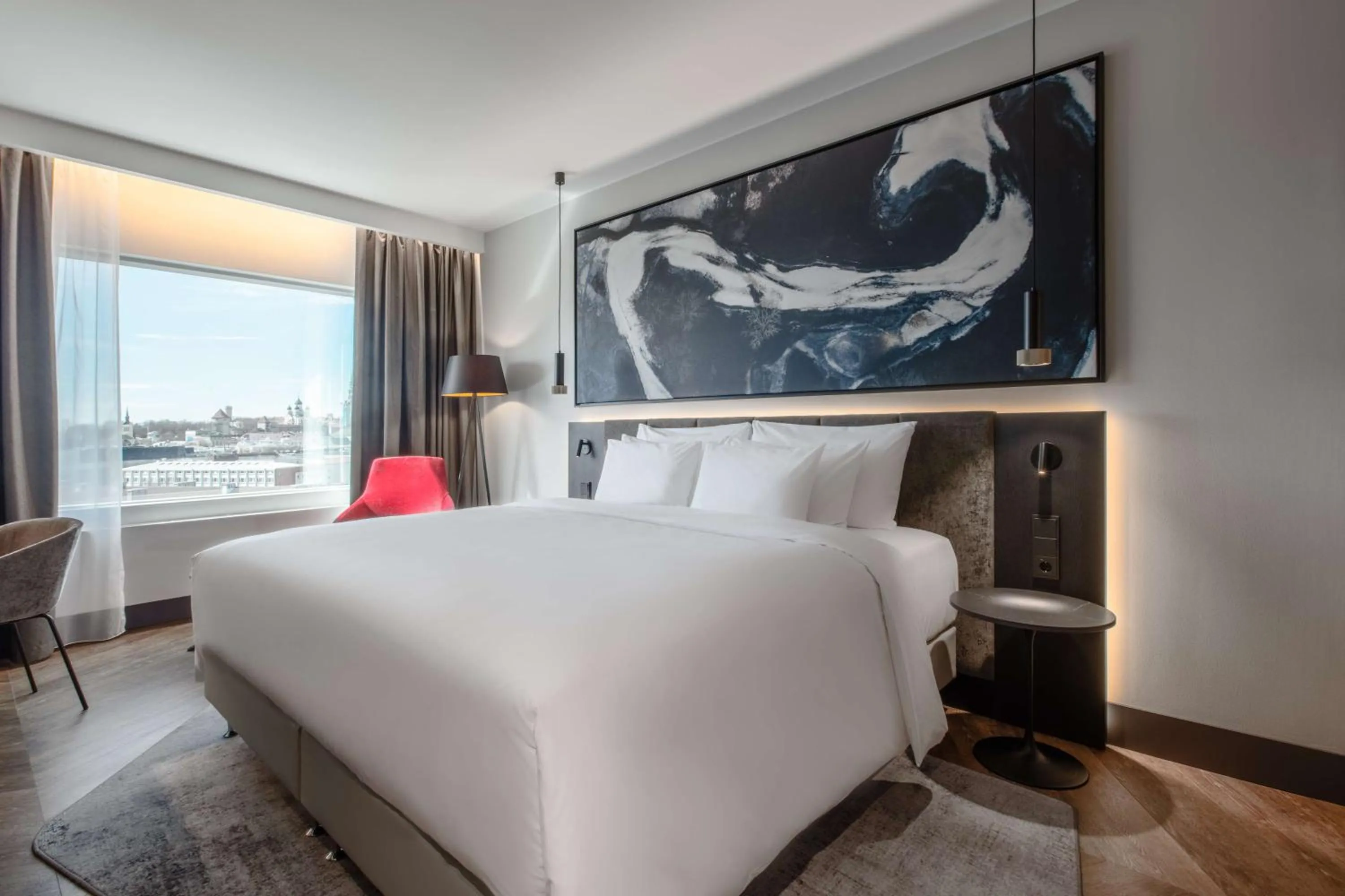 Bedroom, Bed in Radisson Collection Hotel, Tallinn