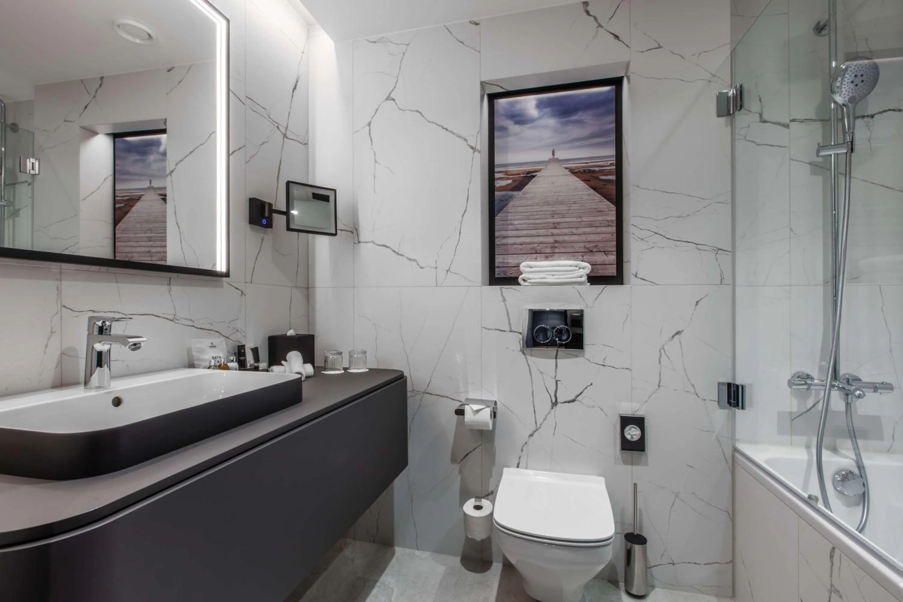 Toilet in Radisson Collection Hotel, Tallinn