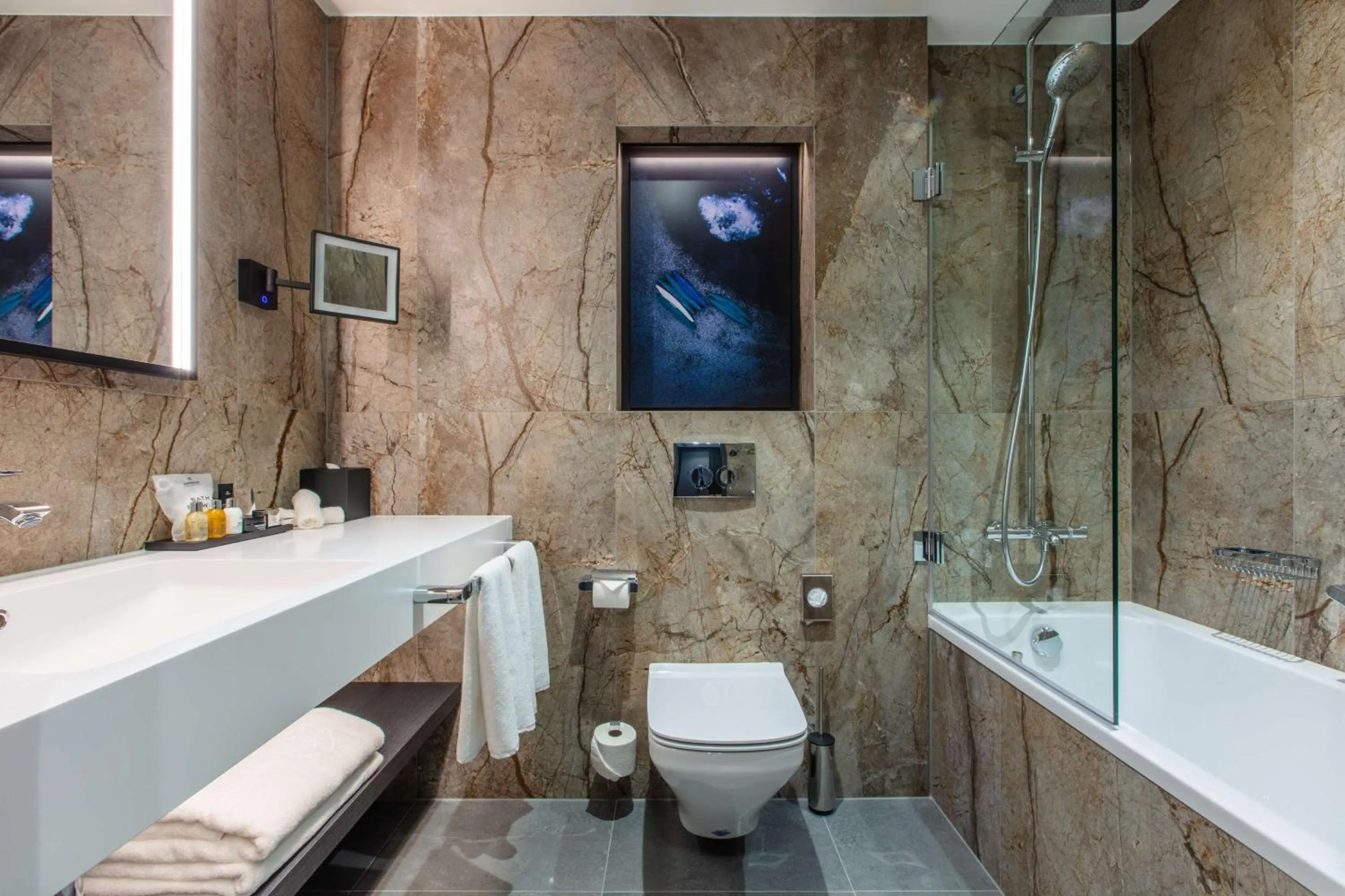 Toilet in Radisson Collection Hotel, Tallinn