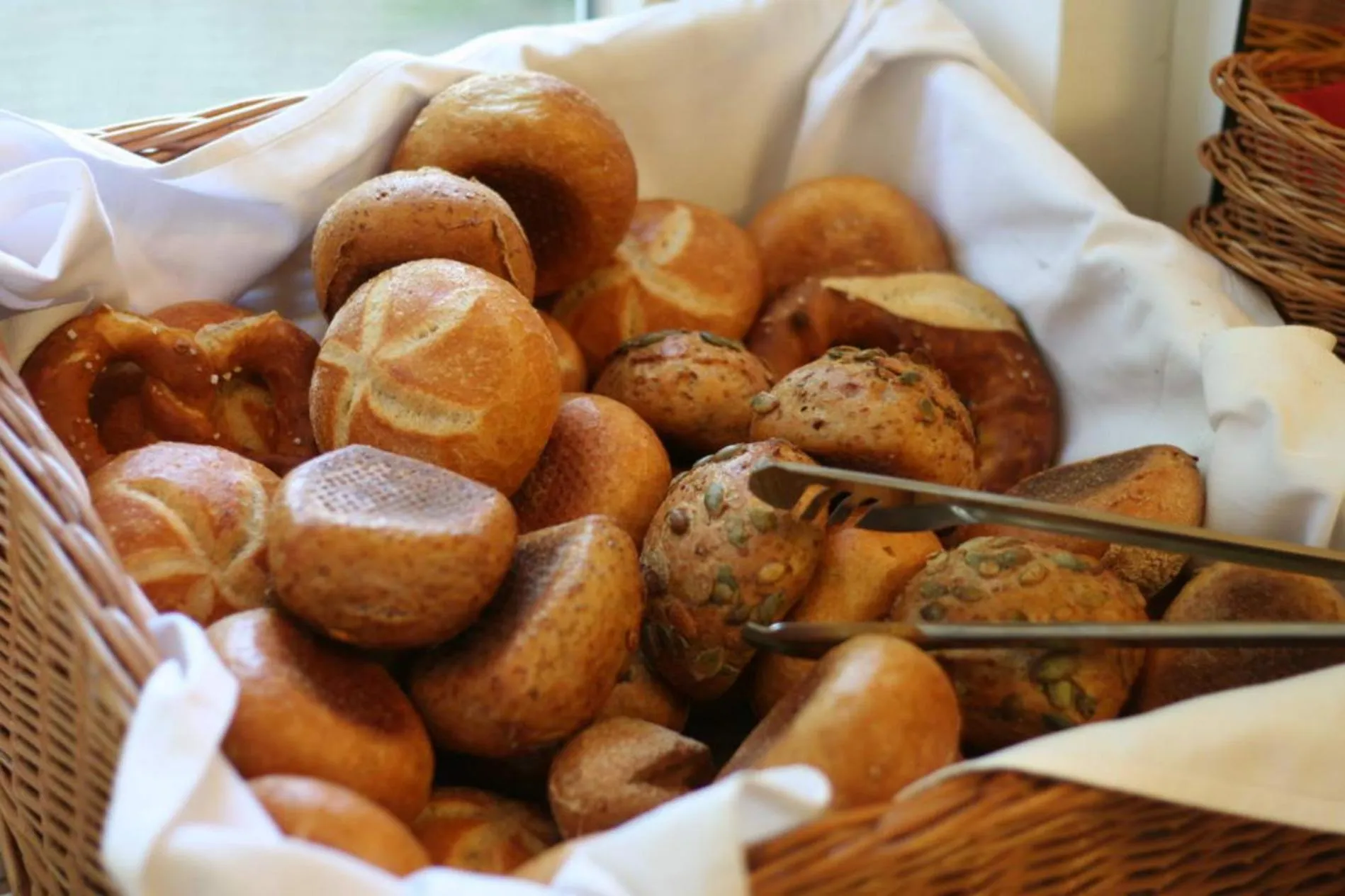 Continental breakfast in Hotel Central