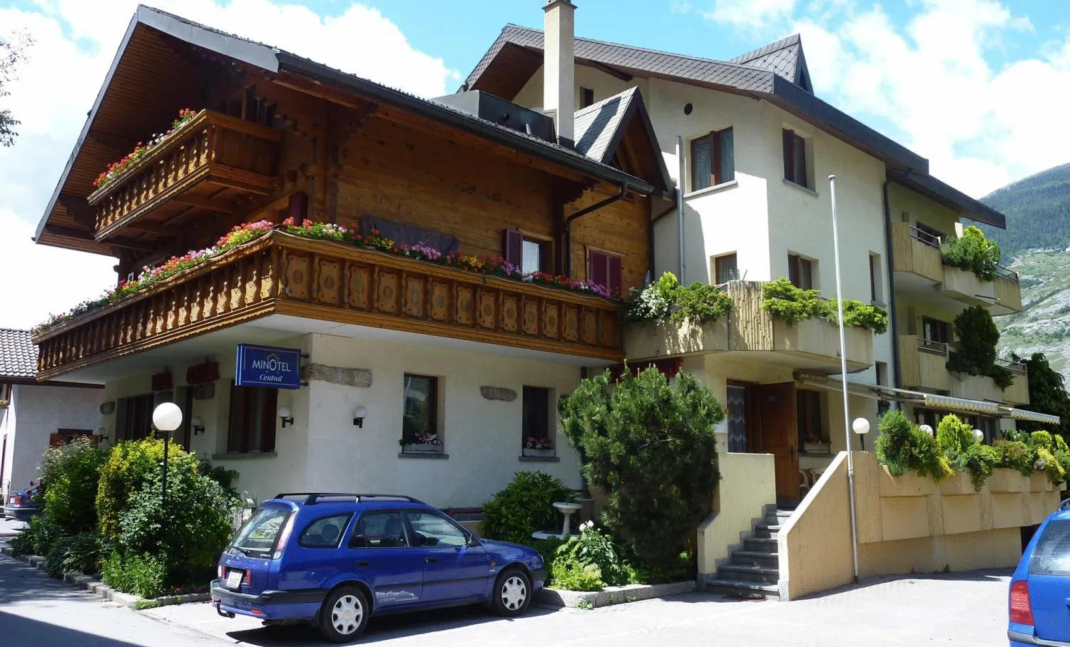 Facade/entrance in Hotel Central