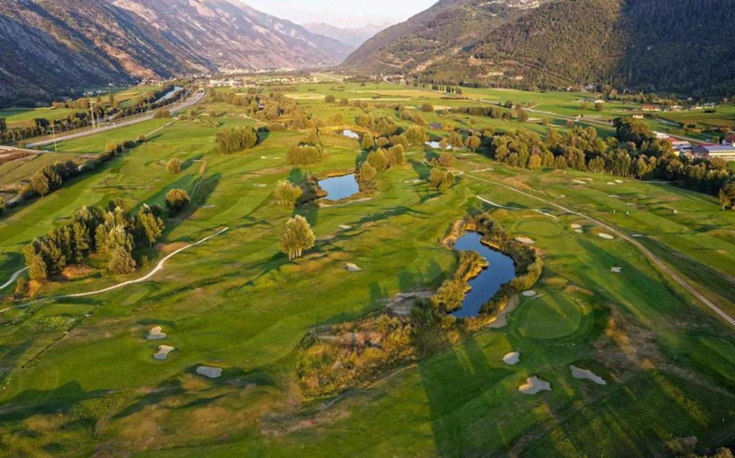 Golfcourse in Hotel Central