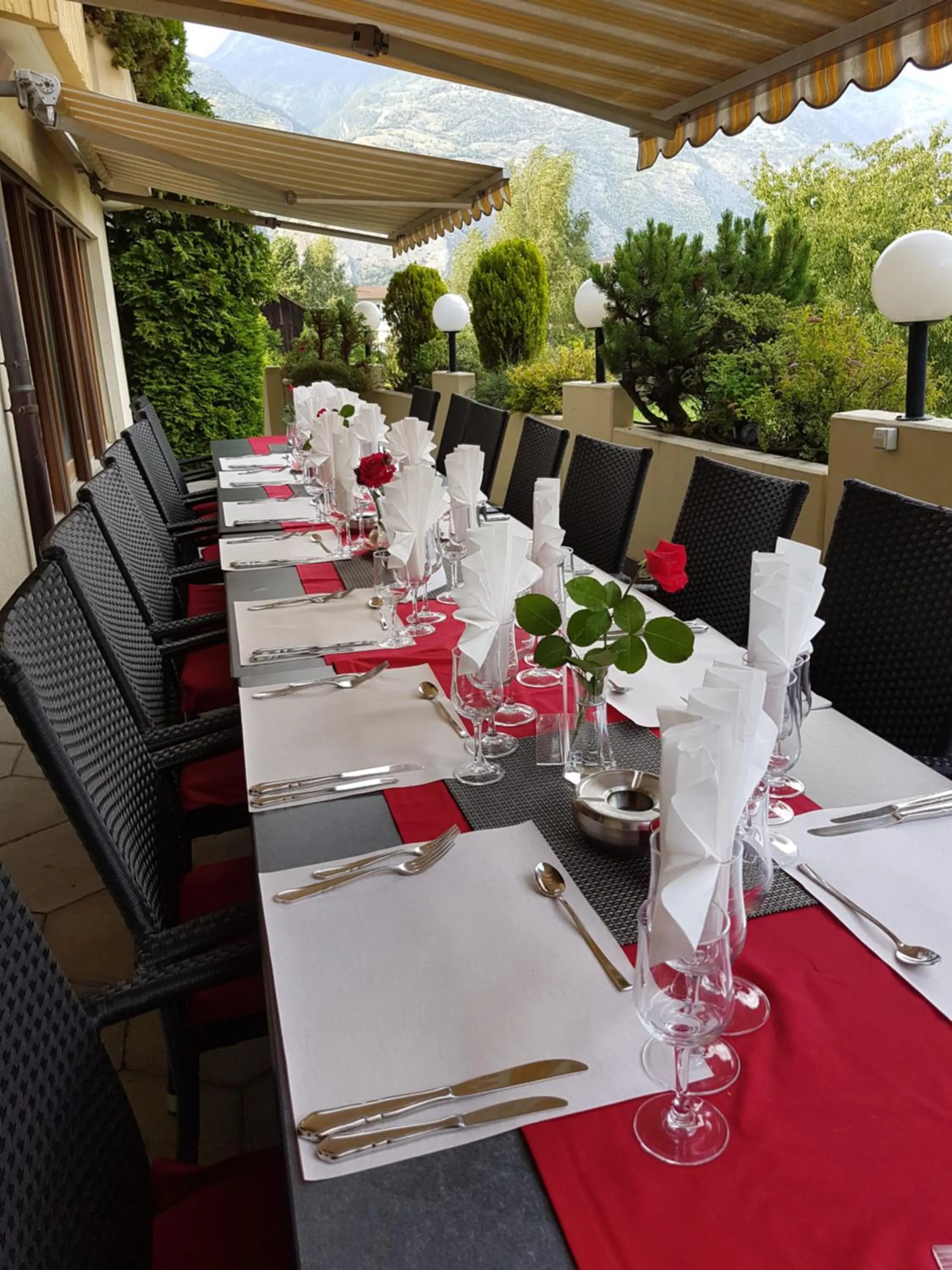 Balcony/Terrace in Hotel Central