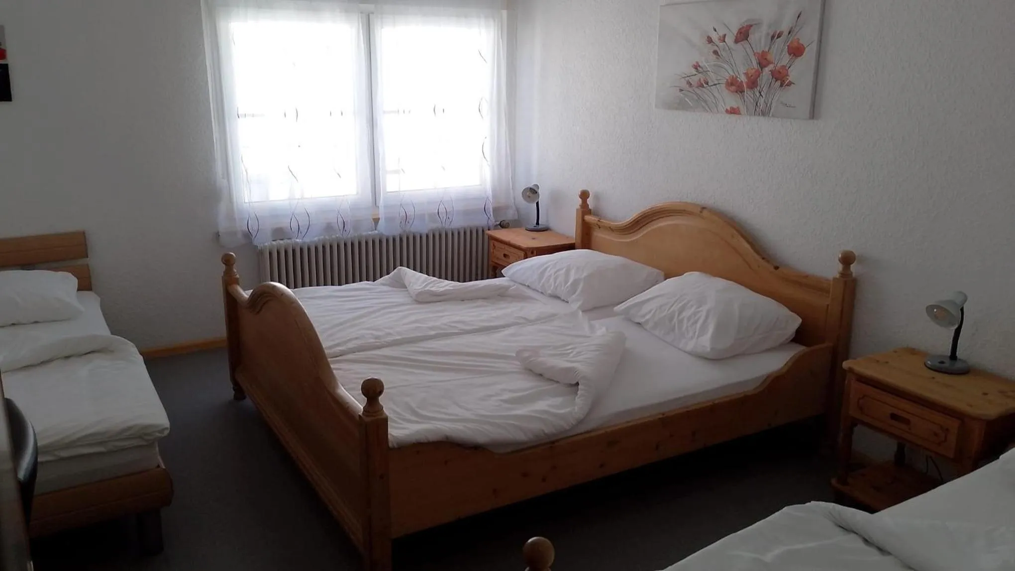 Bed in Hotel Zum Rebstock