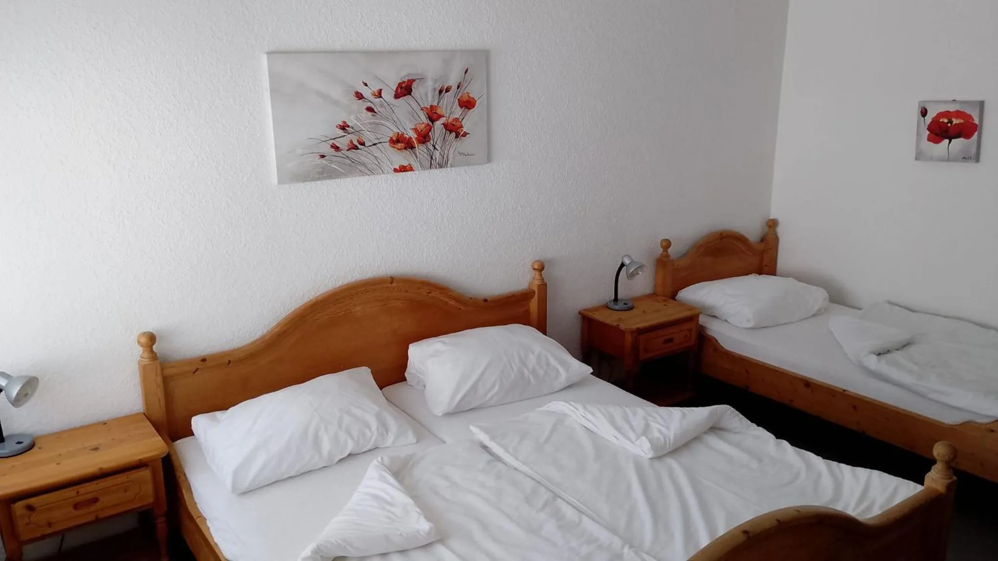 Bed in Hotel Zum Rebstock