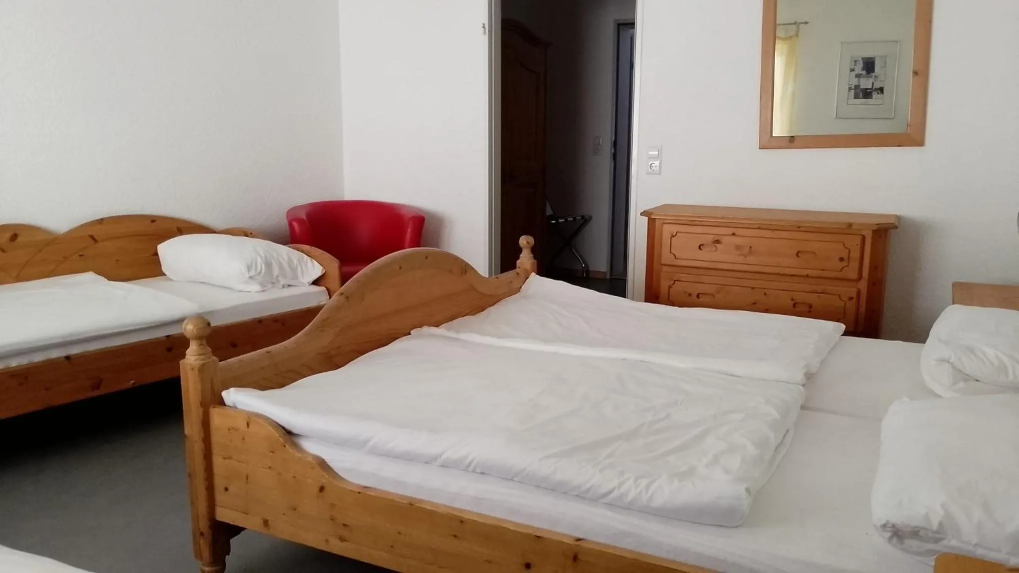 Bed in Hotel Zum Rebstock