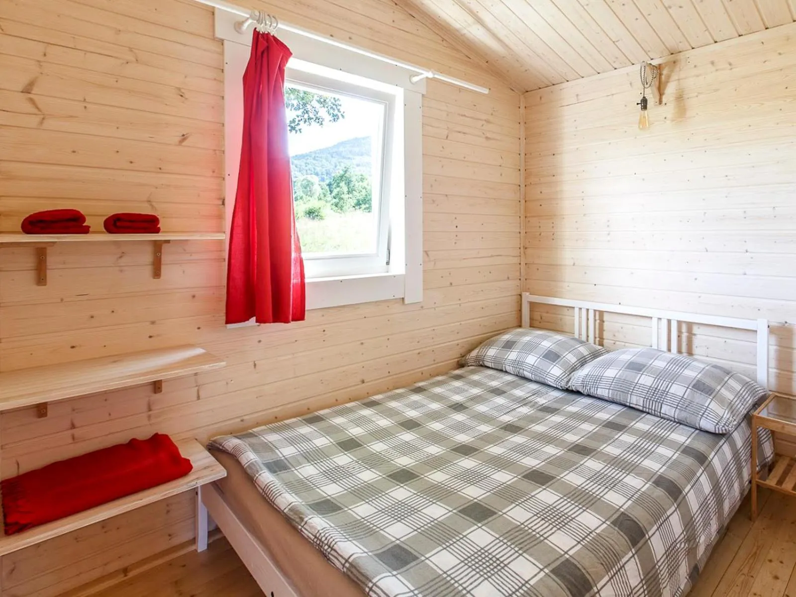 View (from property/room), Bed in Osada Pstrąga