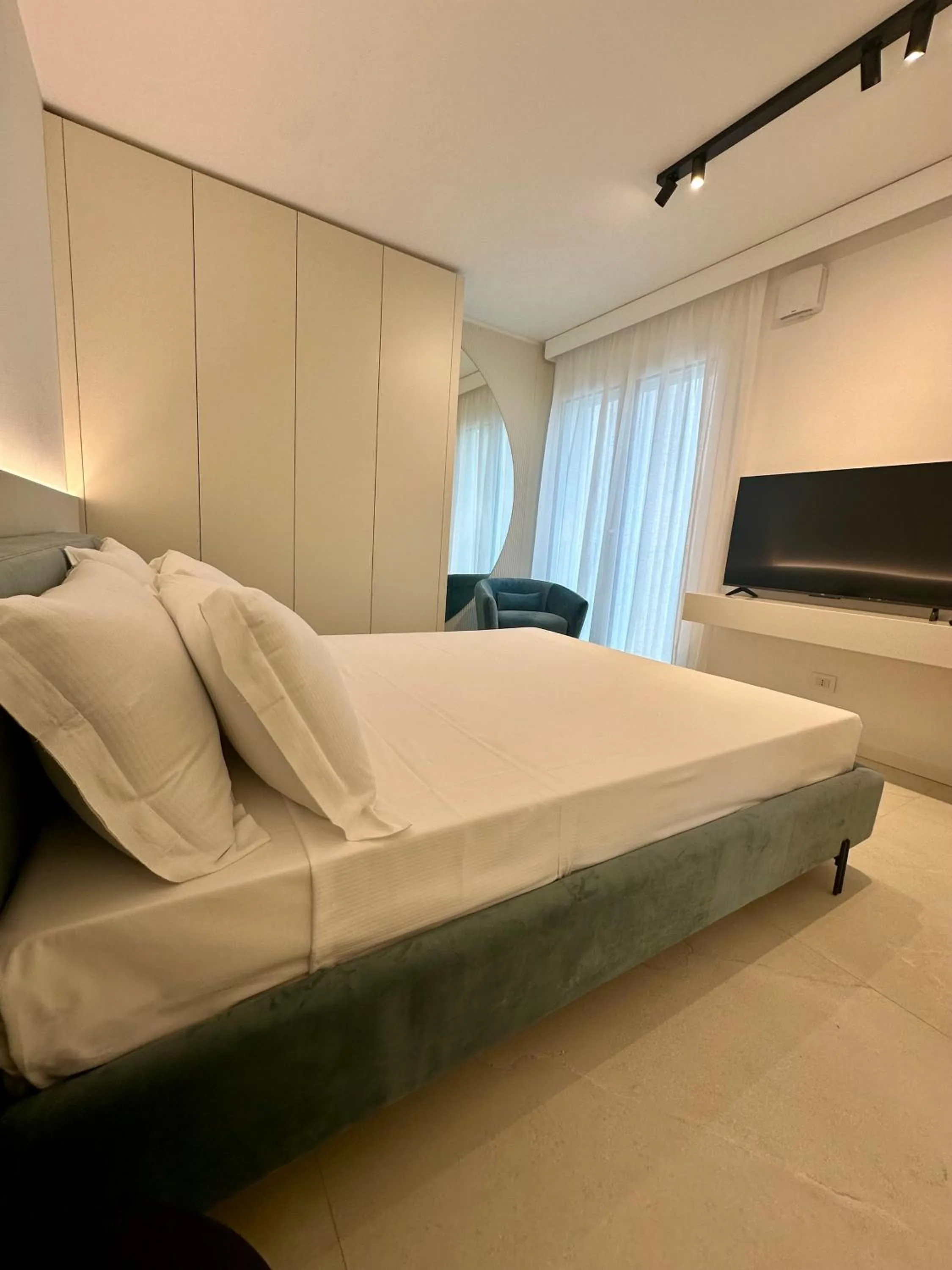 Bed in Hotel Principe