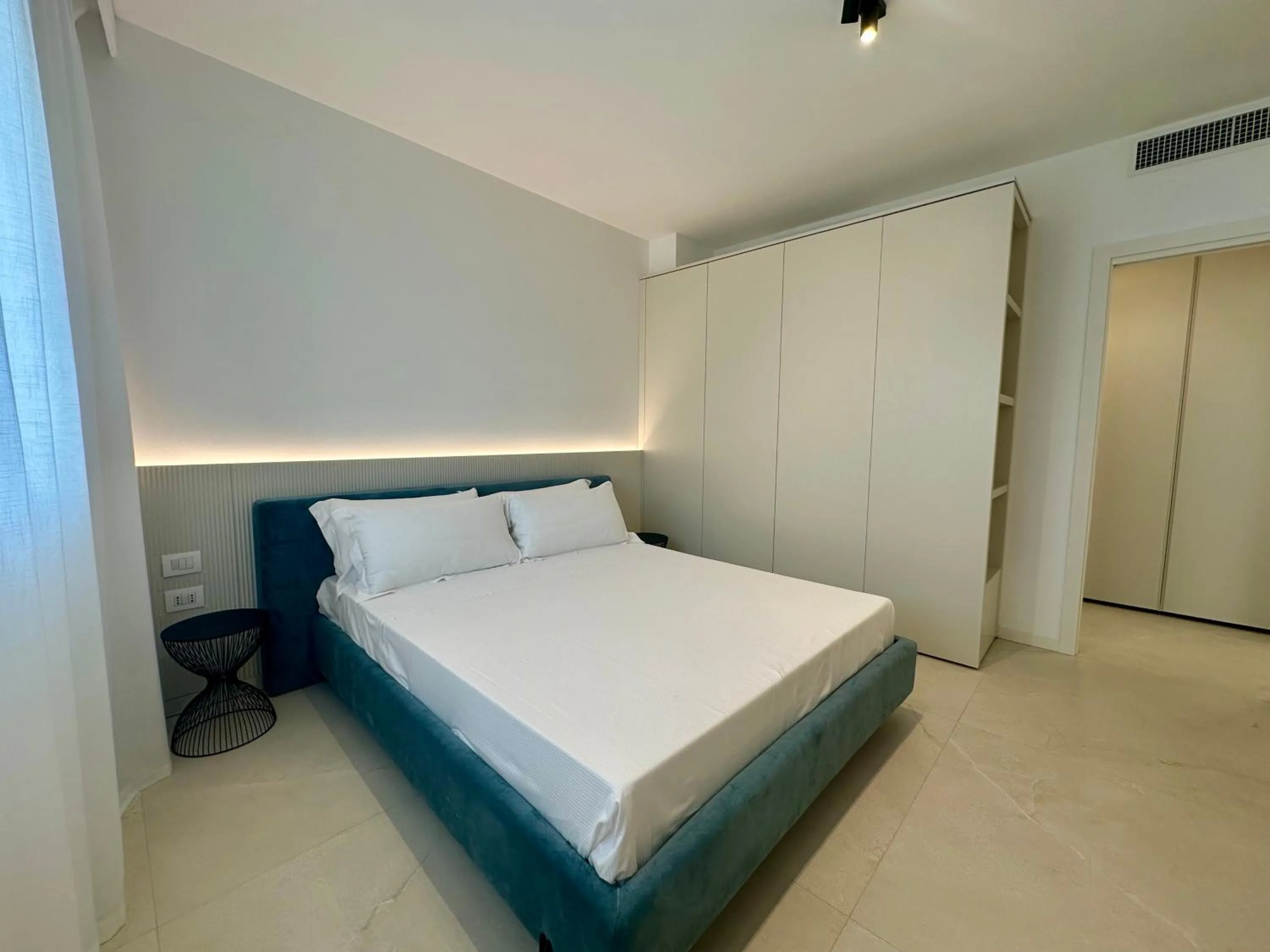 Bed in Hotel Principe