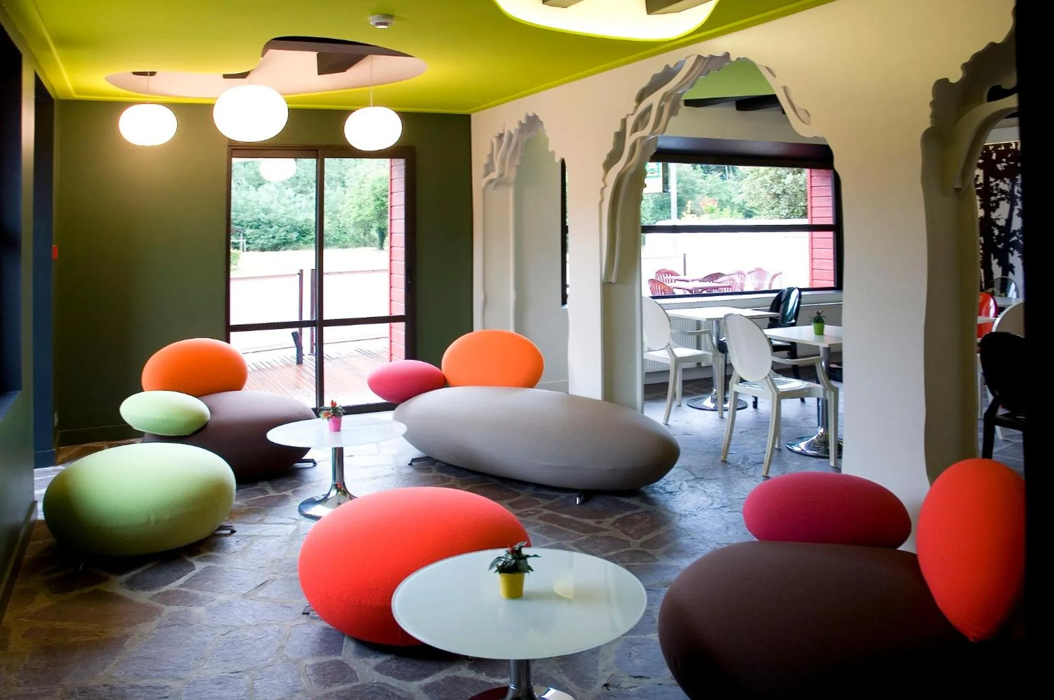 Living room in Logis Auberge De La Foret