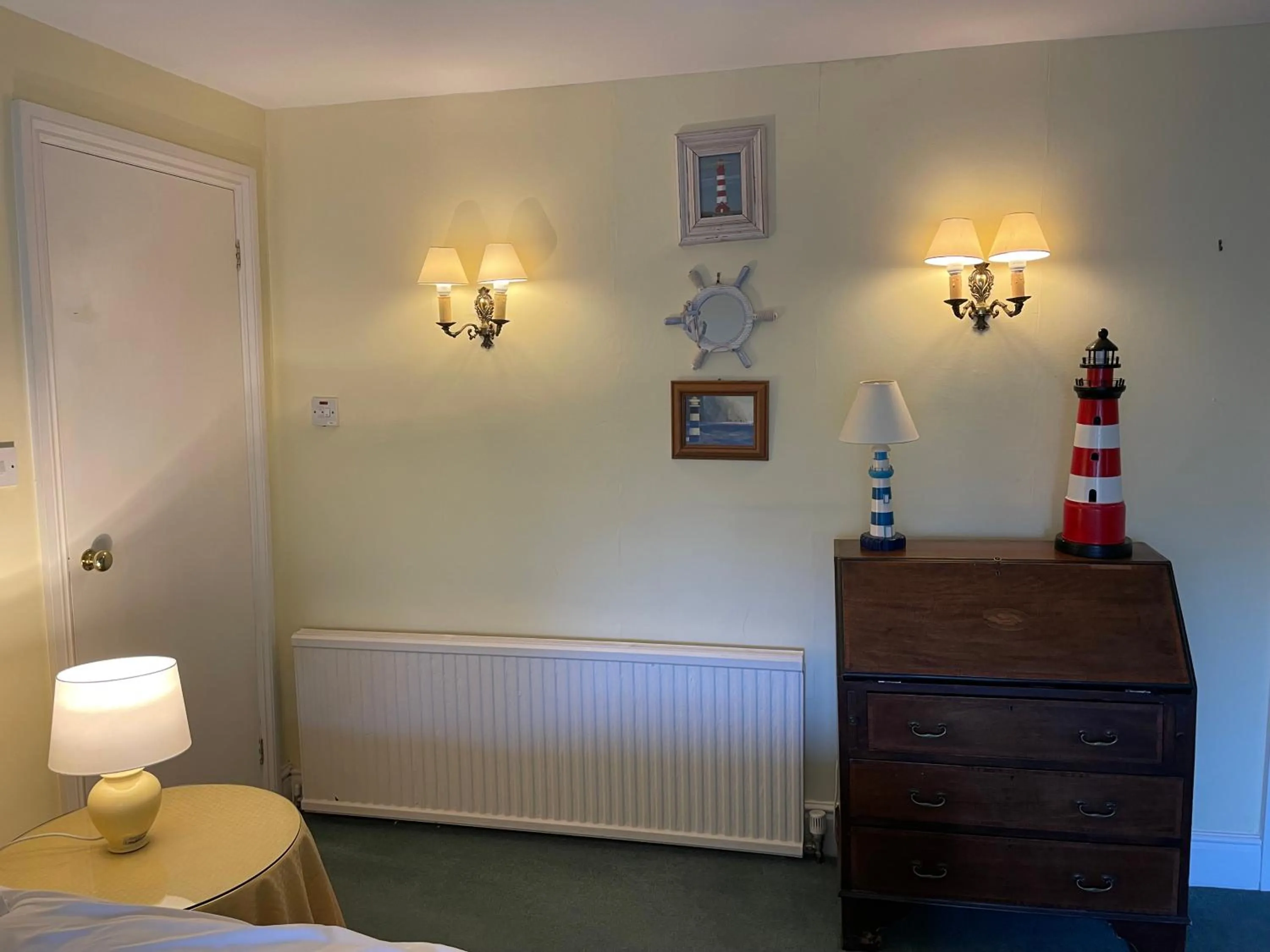 Bedroom, Bed in Langrish House