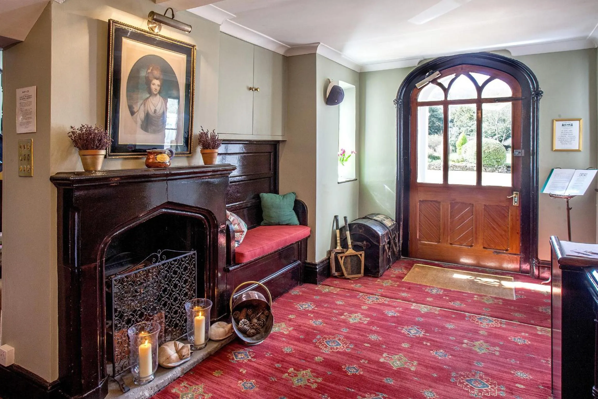 Lobby or reception in Langrish House