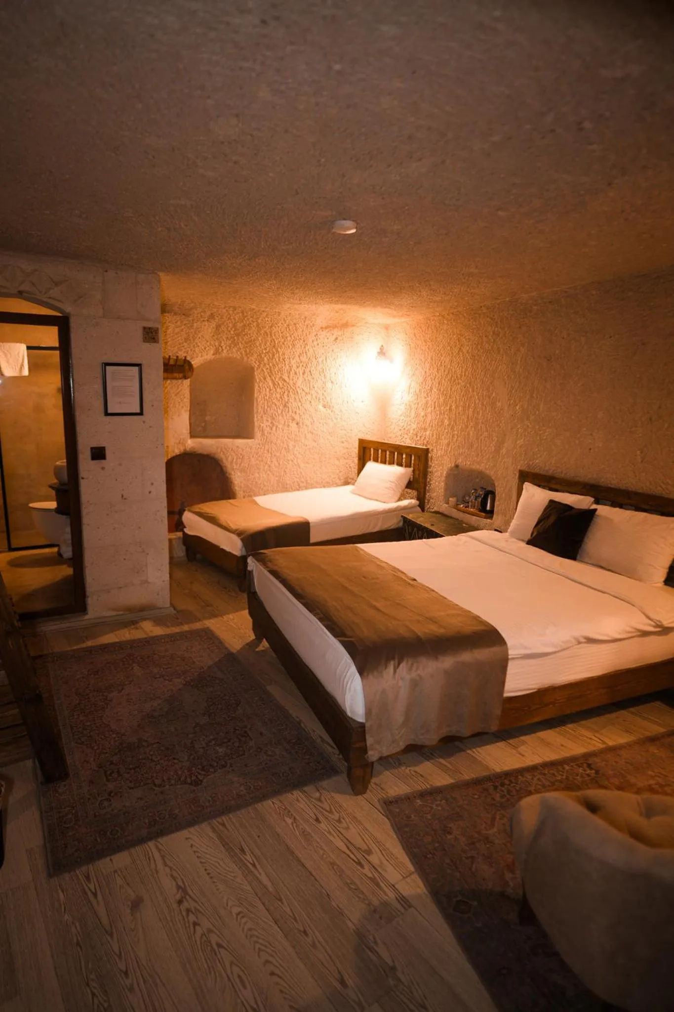 Photo of the whole room, Bed in Mia Cappadocia Cave Hotel