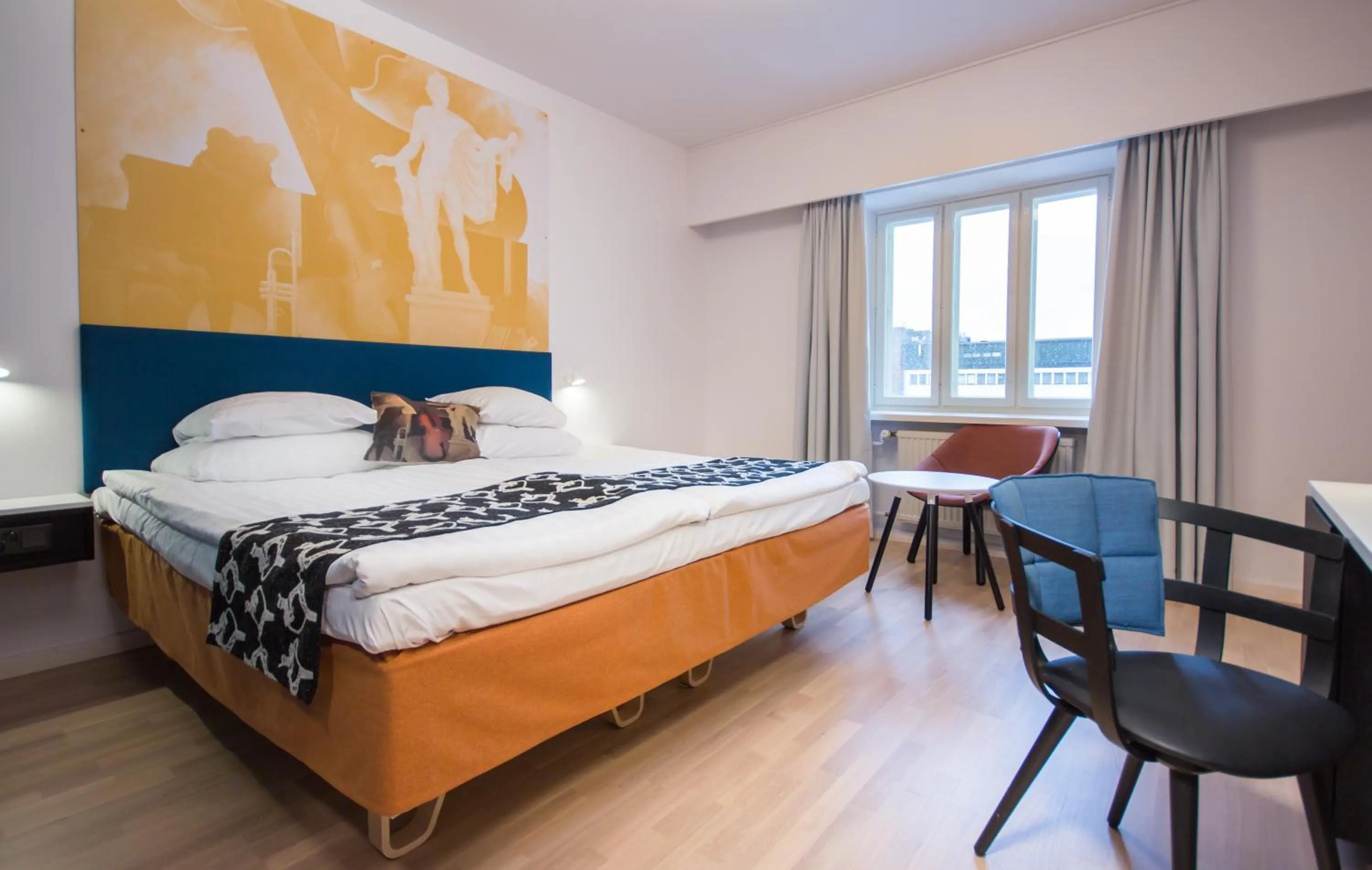 Bedroom, Bed in Original Sokos Hotel Vaakuna Pori