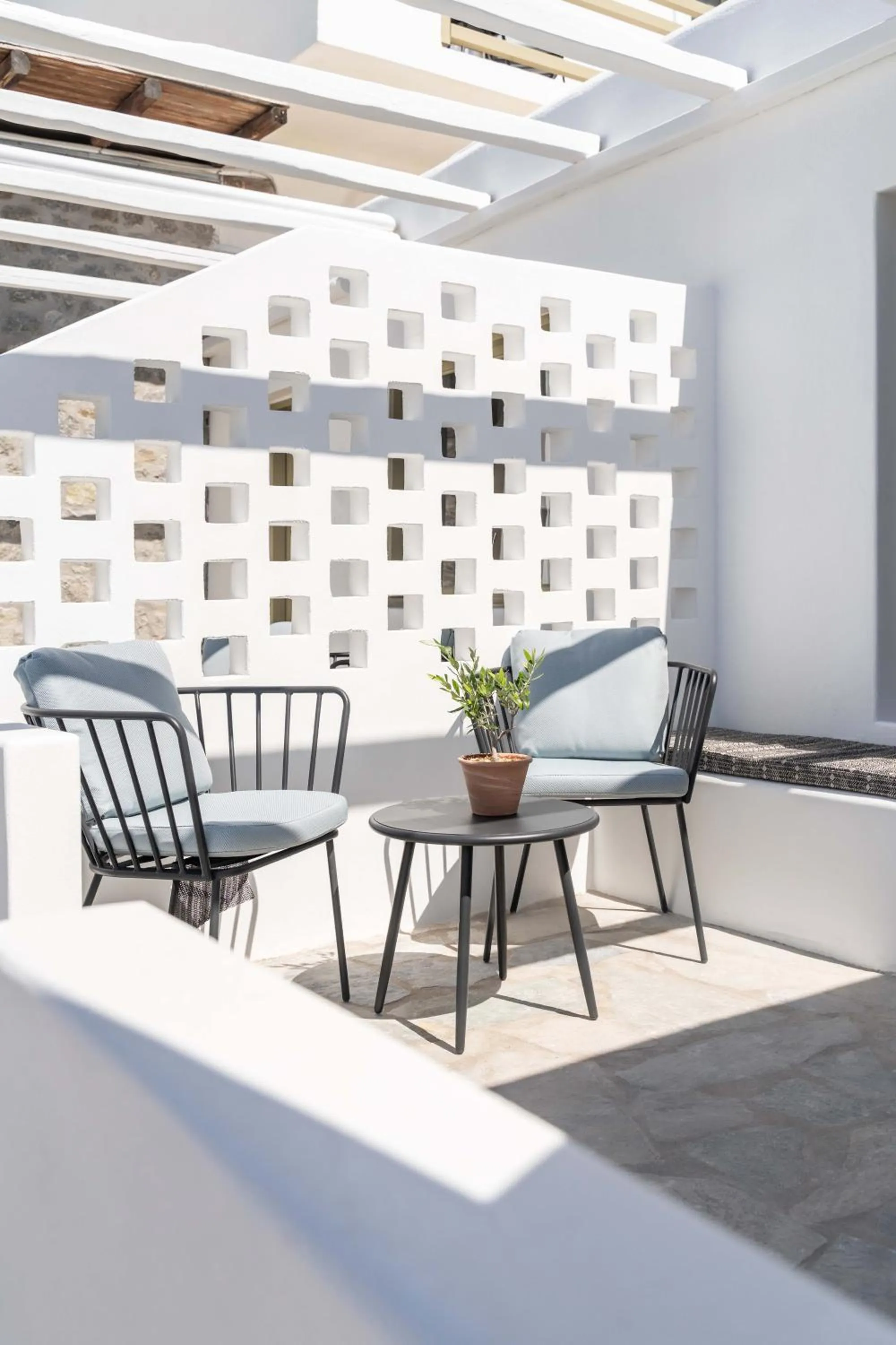 Balcony/Terrace in Philosophy of Mykonos Boutique Hotel